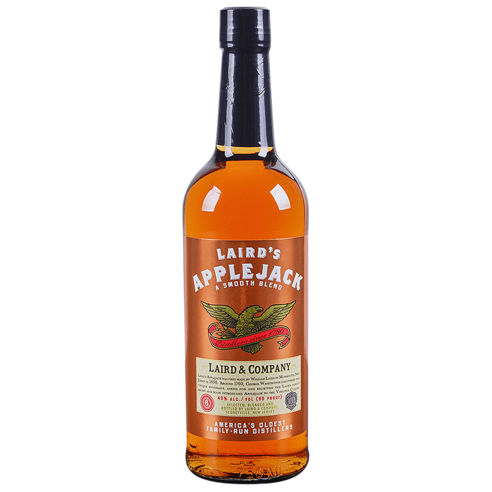 Laird's  Straight Applejack 86 Brandy 750ml