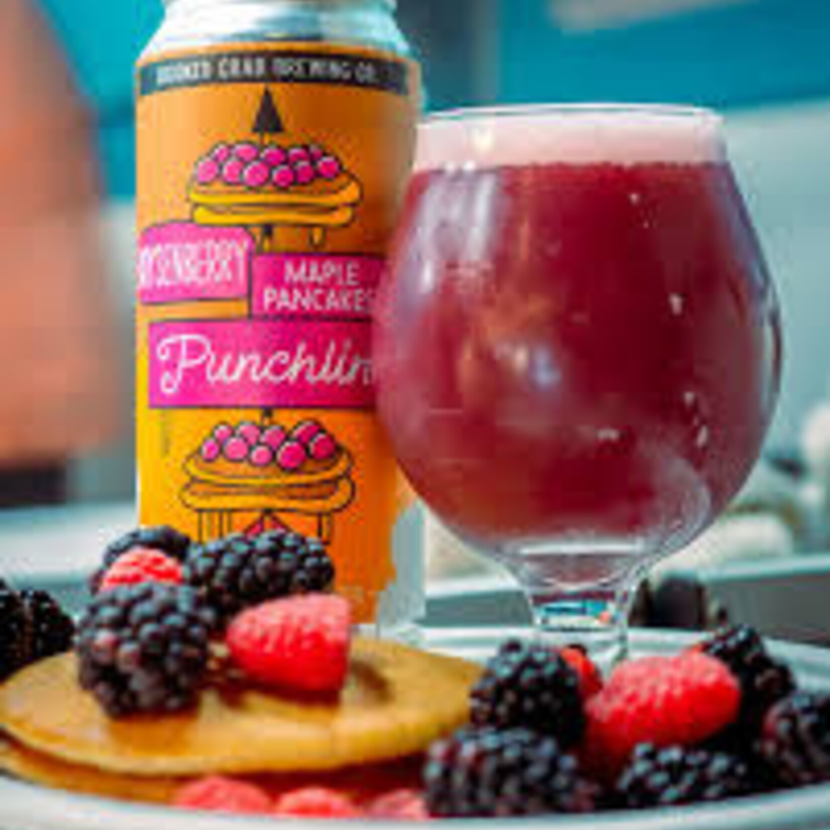 Crooked Crab Boysenberry Maple Pancakes Punchline 4pk CN