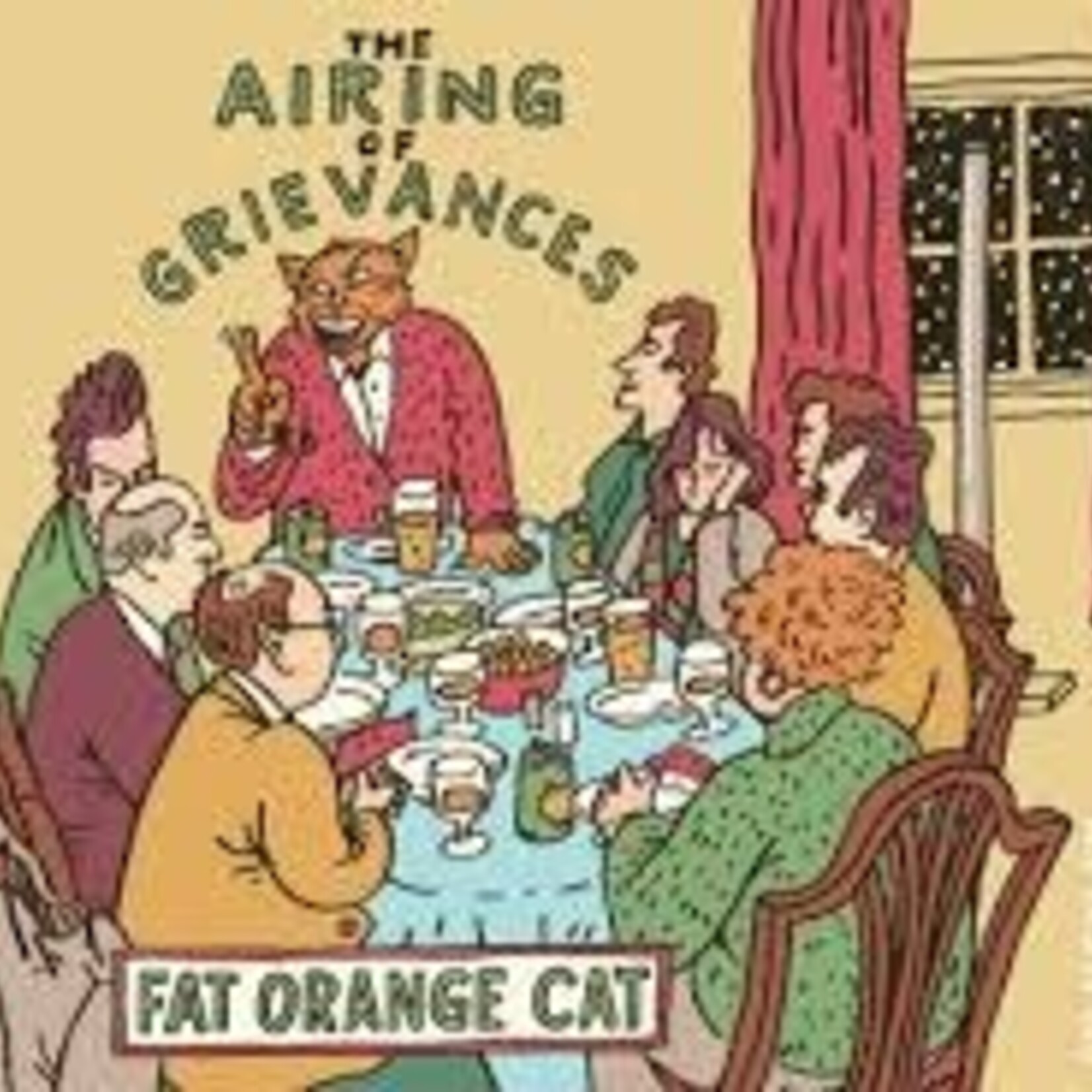 Fat Orange Cat Airing of Grievances 16oz CN