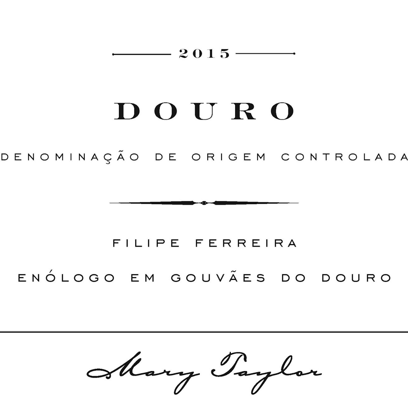 Mary Taylor, Douro, Filipe Ferreira Red (2022) 750mL