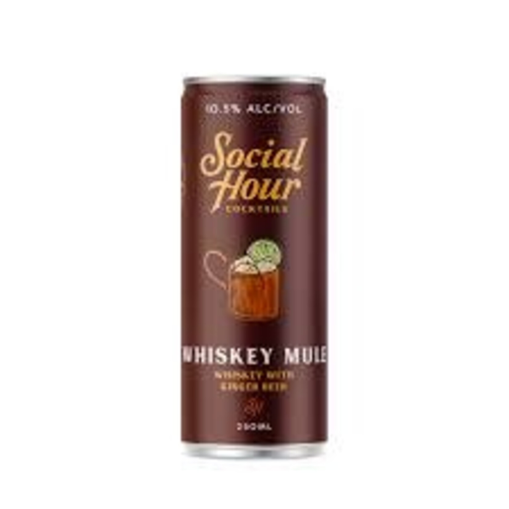 Social Hour Whiskey Mule 250mL CN