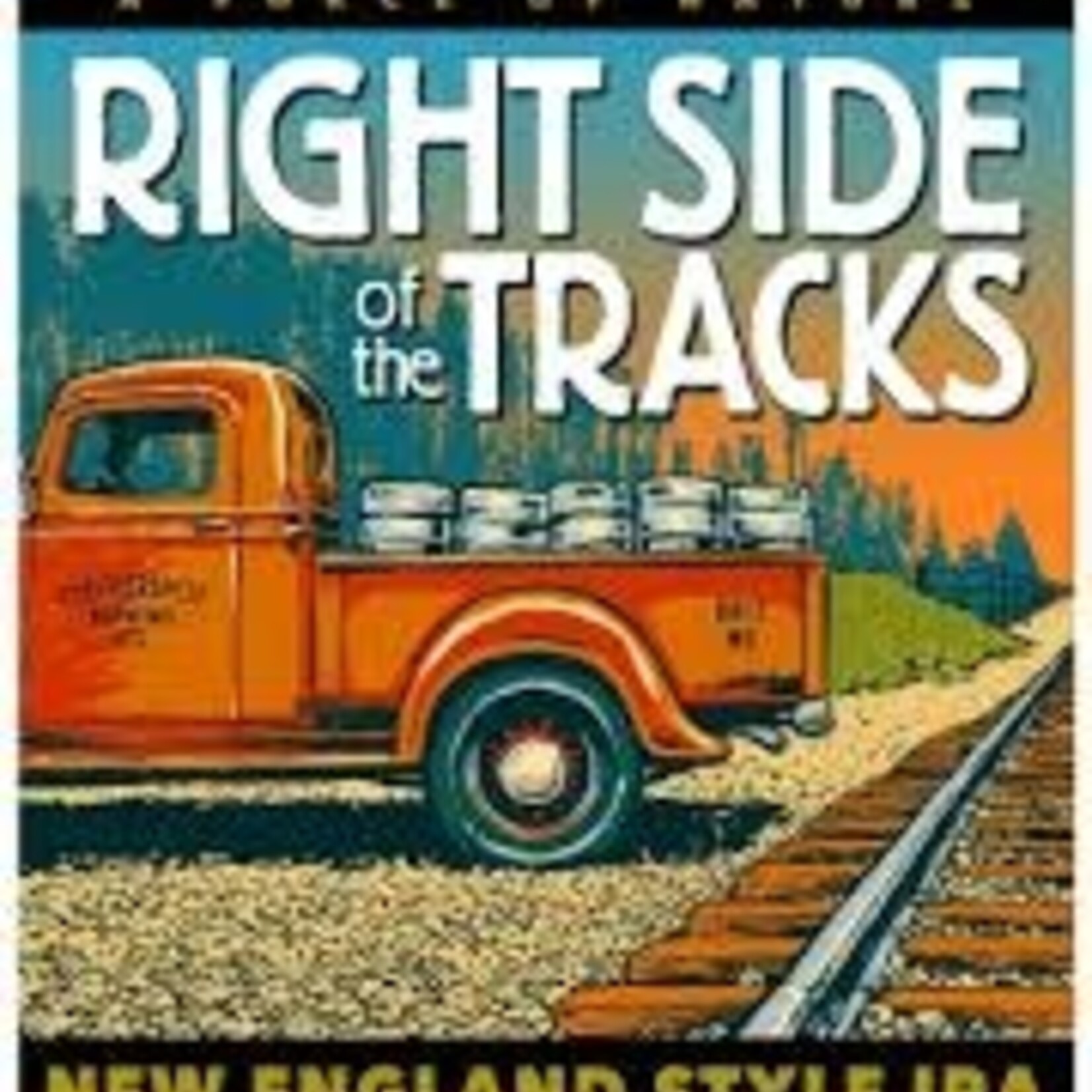 Checkerspot Right Side Of The Tracks 16oz CN