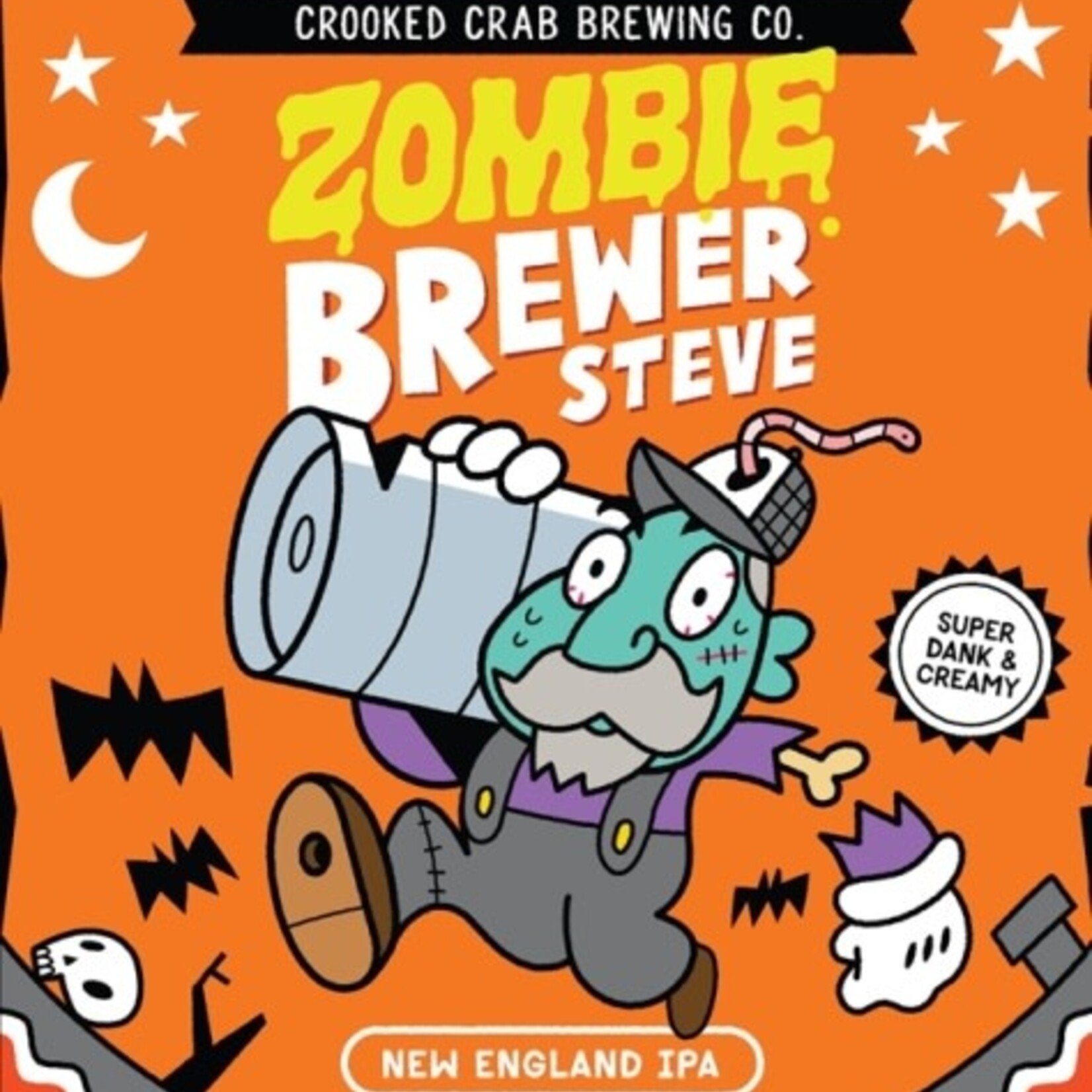 Crooked Crab Zombie Brewer Steve 4pk CN