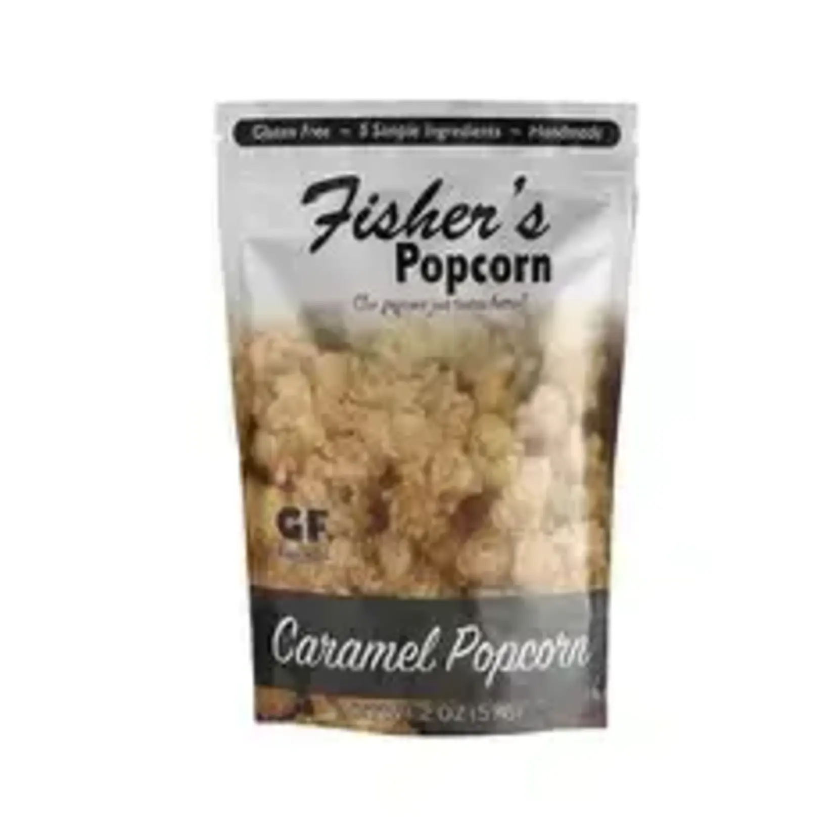 Fisher's Caramel Popcorn 2oz