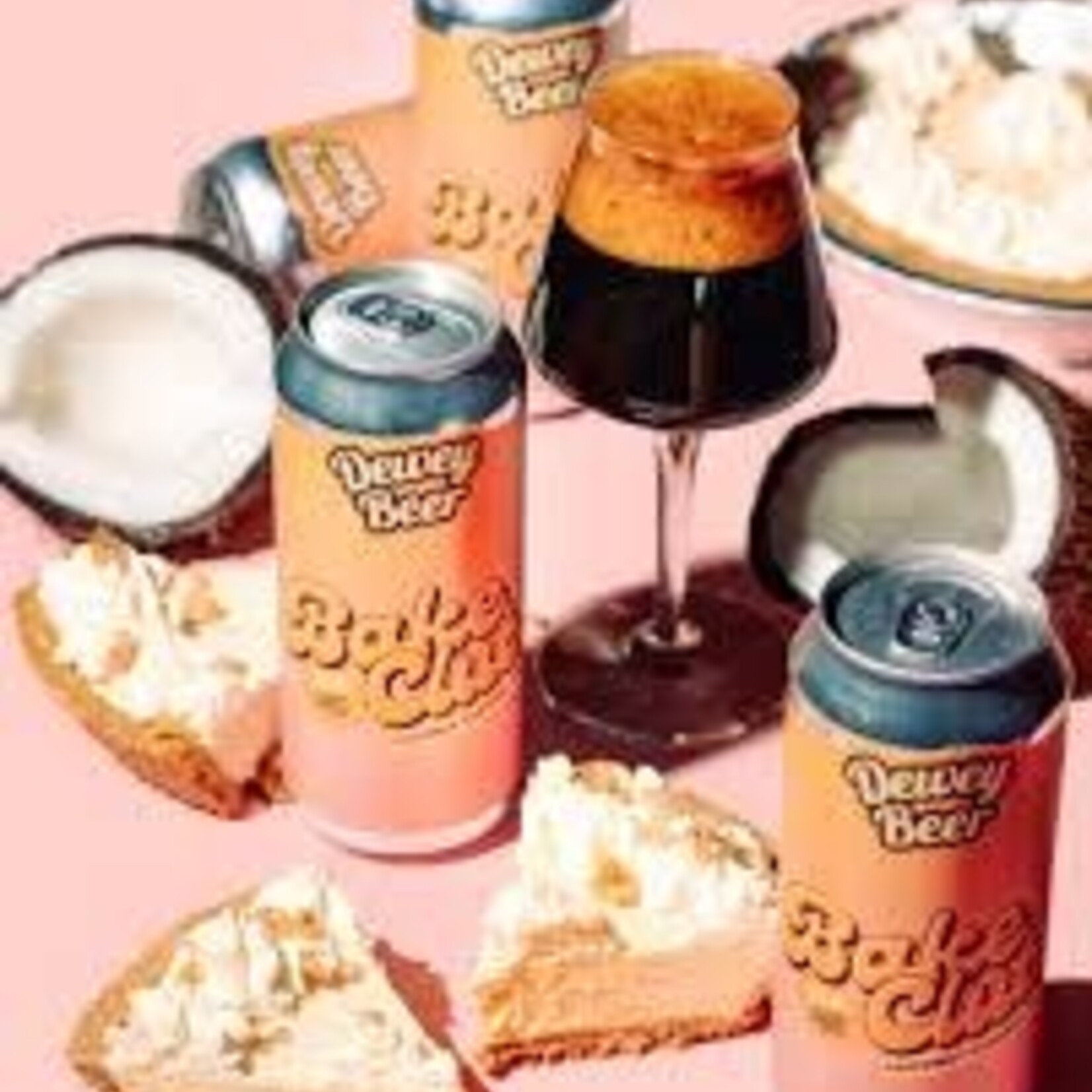 Dewey Bake Club Coconut Custard Pie 4pk CN