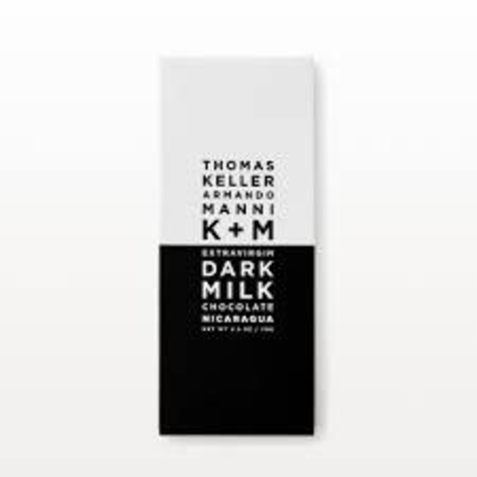 K+M Extra-virgin Dark Milk Nicaragua, 2.5oz