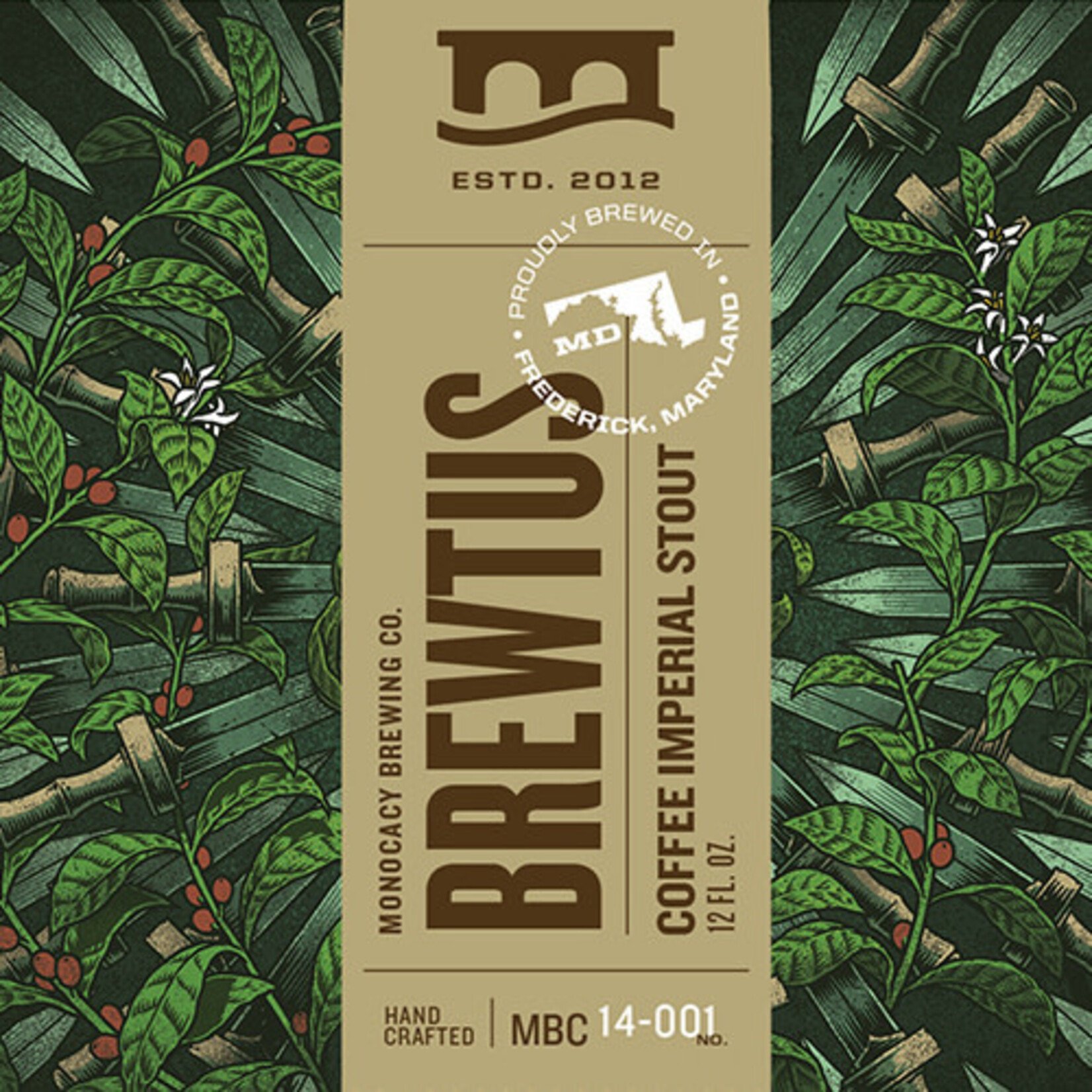 Monocacy Brewtus 16oz CN