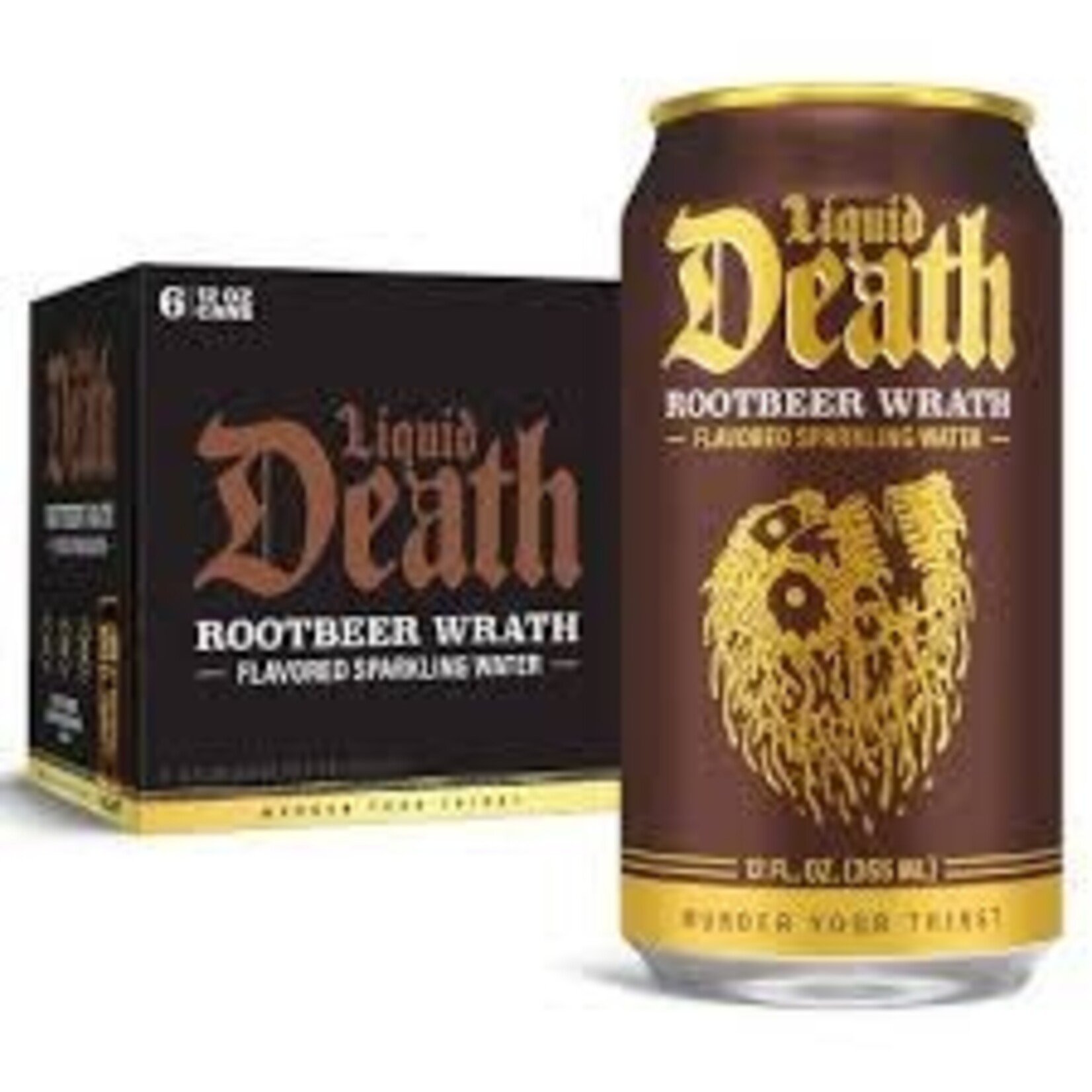 Liquid Death Rootbeer Wrath 12oz CN
