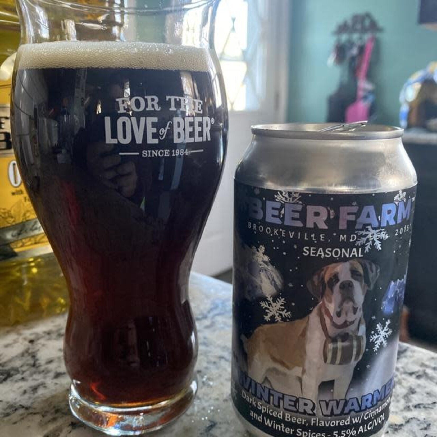 Brookeville Beer Farm Winter Warmer 6pk CN