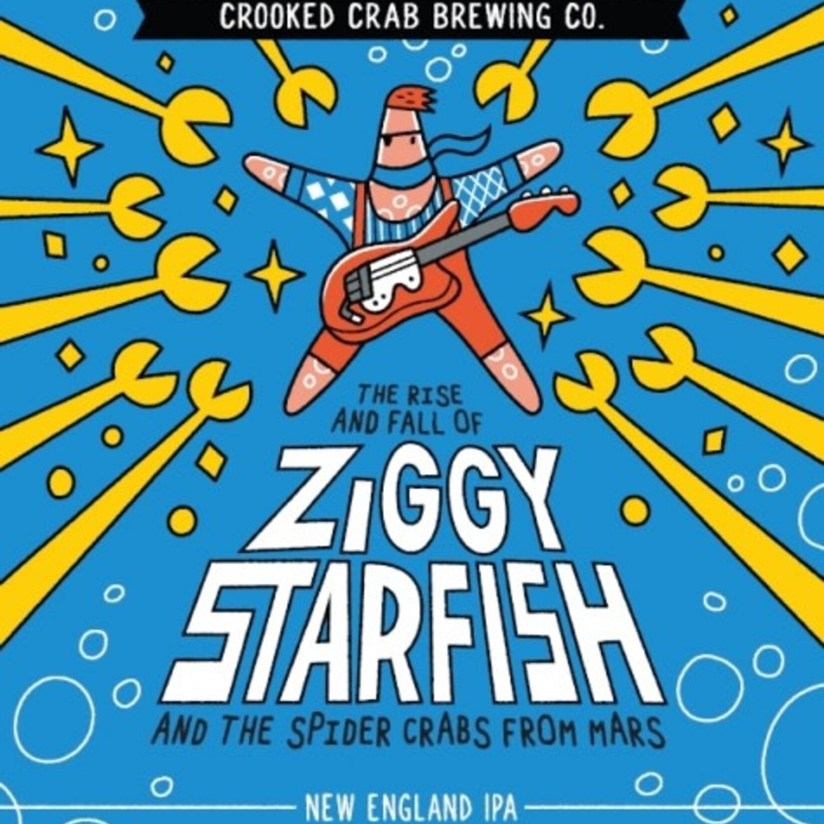 Crooked Crab Ziggy Starfish 4pk CN