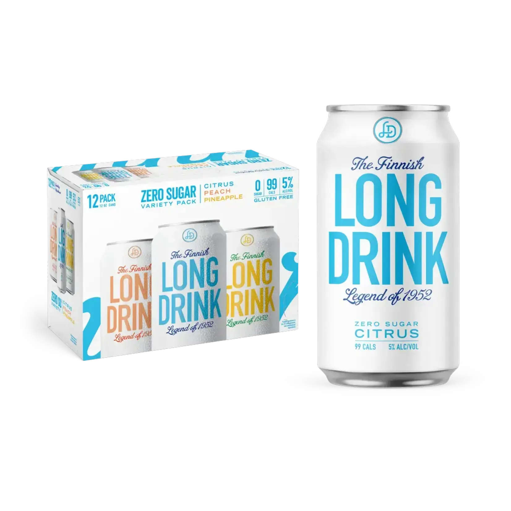 Long Drink Sugar Free Variety 8pk CN