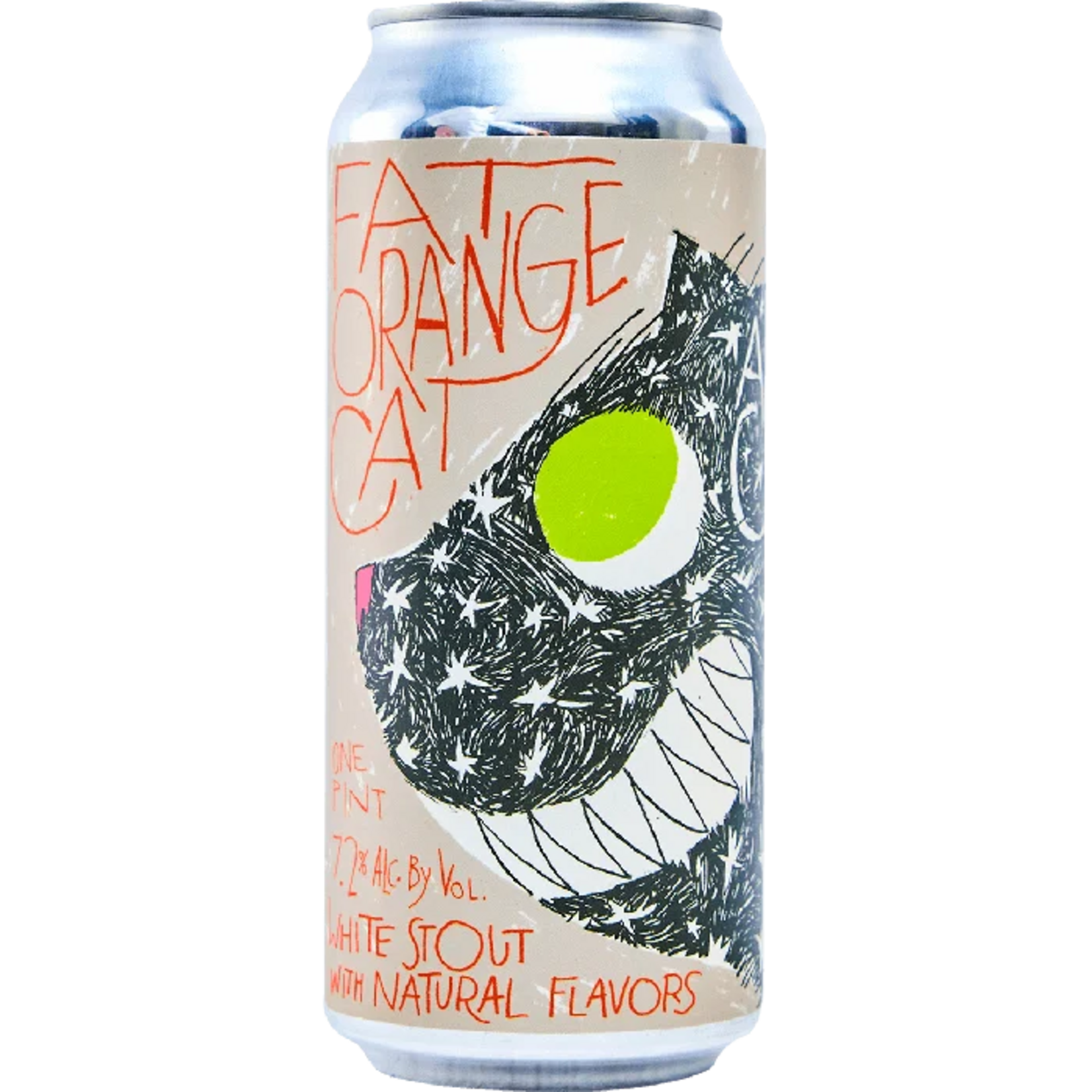 Fat Orange Cat All Cats Are Gray In The Dark 4pk CN