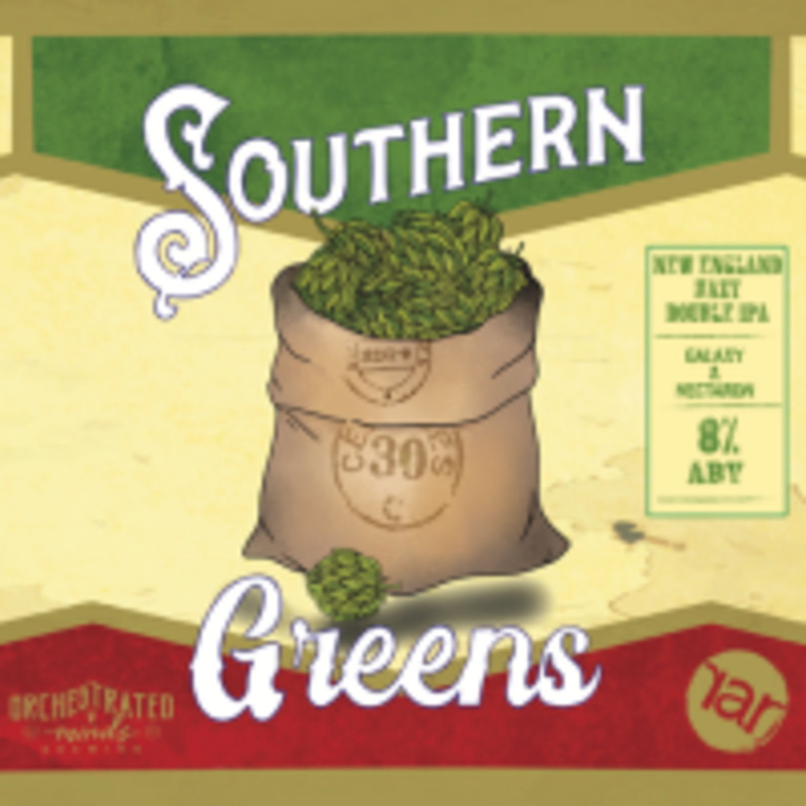 RAR Southern Greens 4pk CN