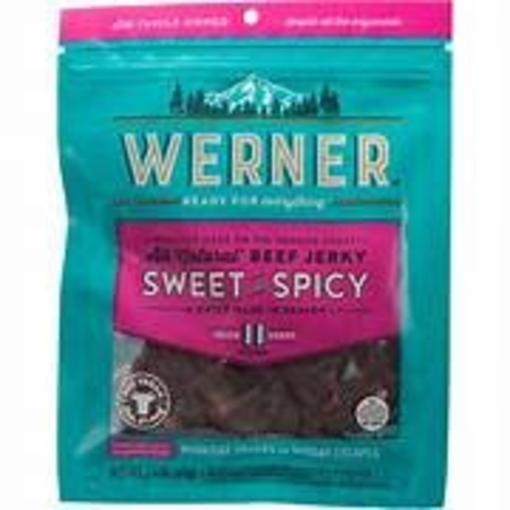 Werner Sweet & Spicy Beef Jerky 2.4oz