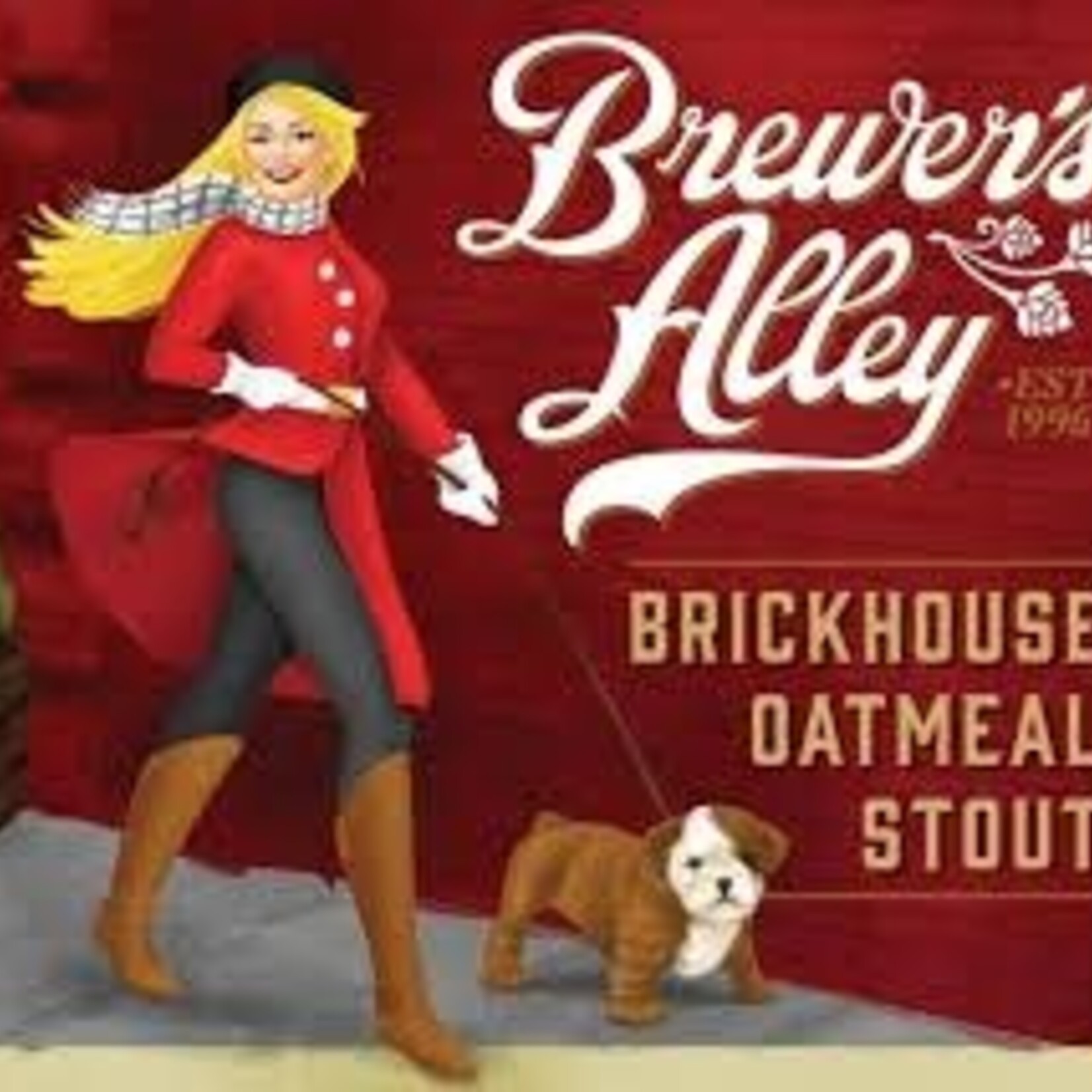 Brewer's Alley Brickhouse Oatmeal Stout 4pk CN