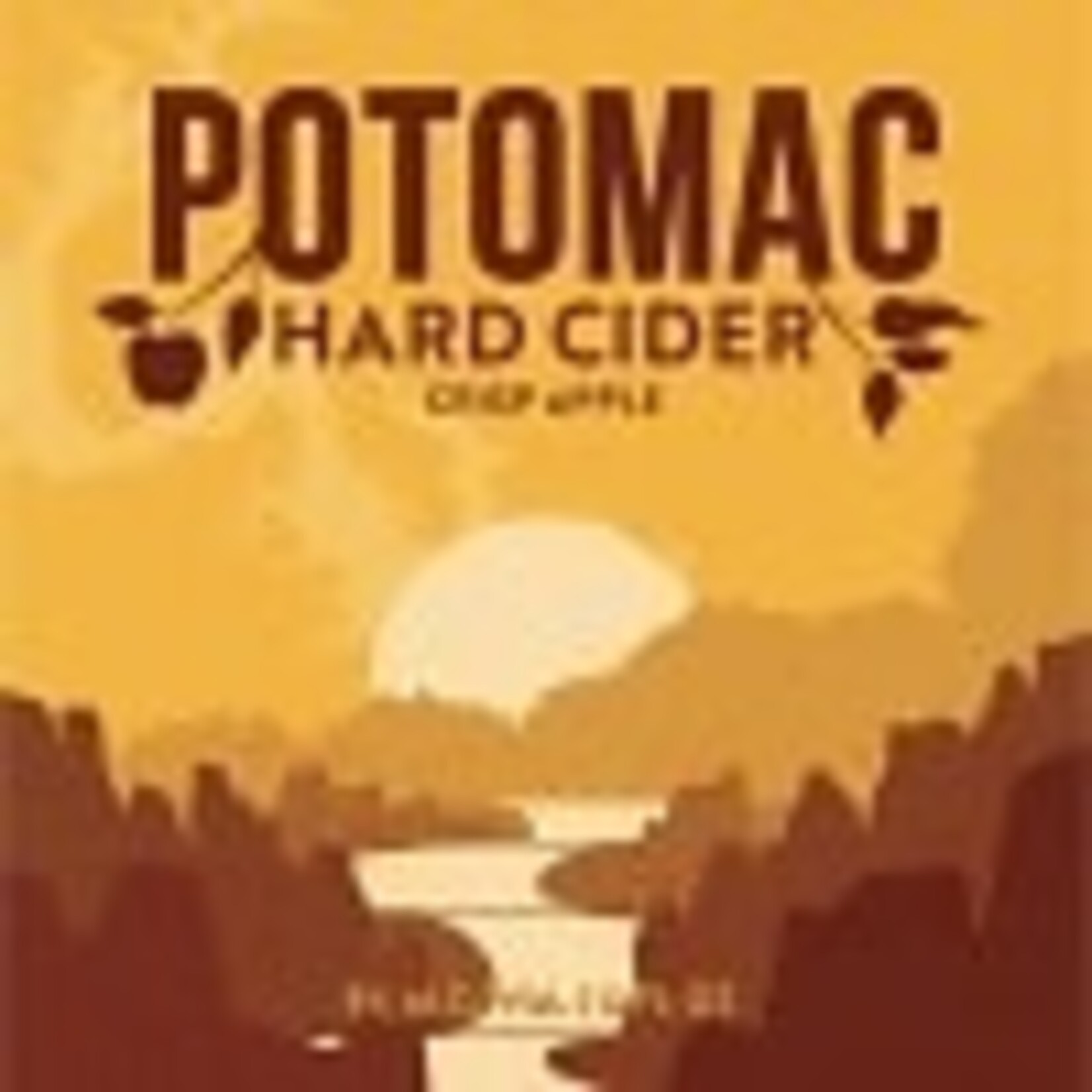 Potomac Hard Cider Crisp Apple 4pk CN