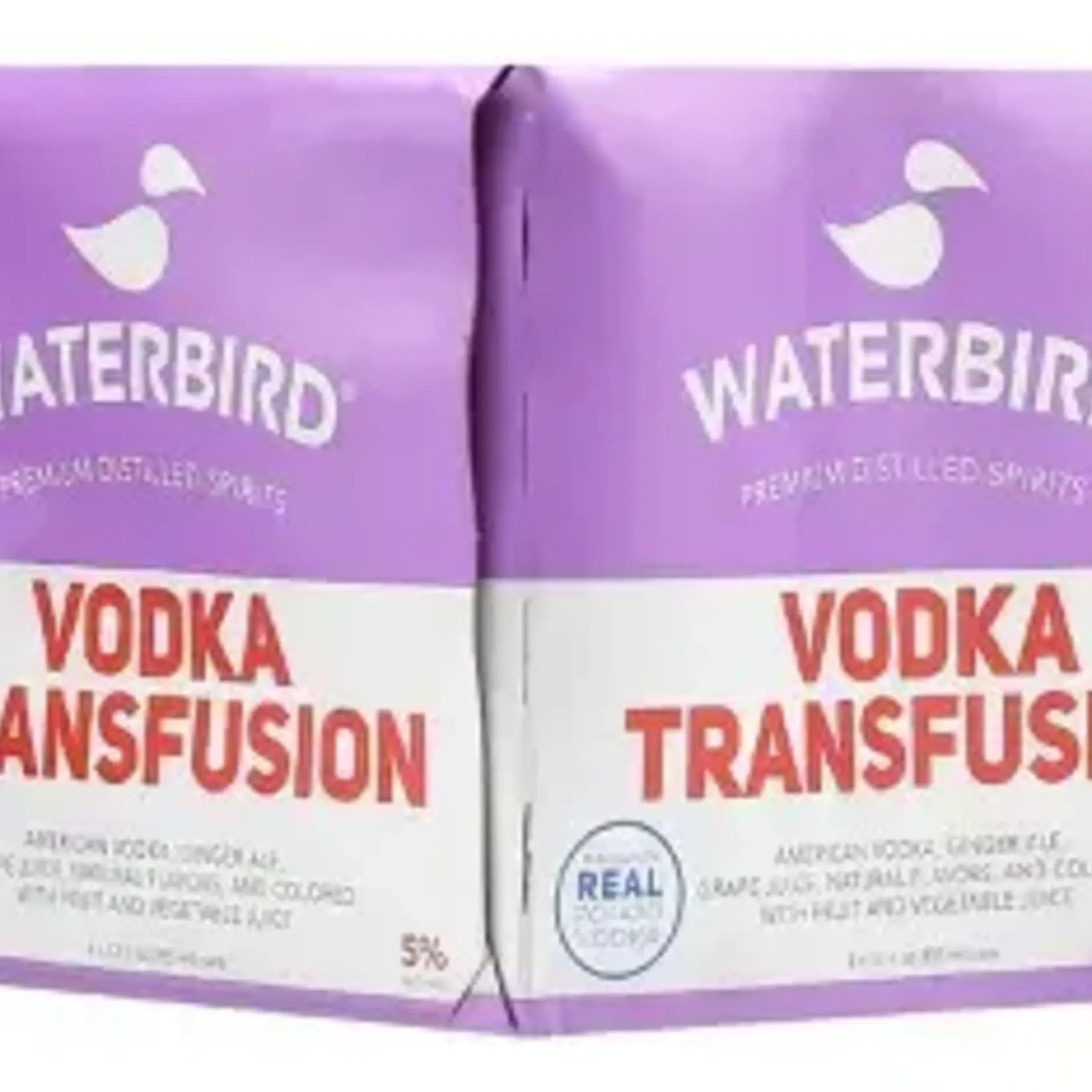 Waterbird Vodka Grape Transfusion 4pk