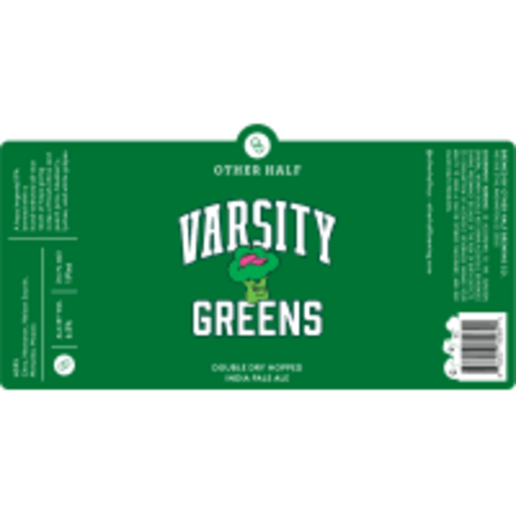 Other Half Varsity Greens 4pk