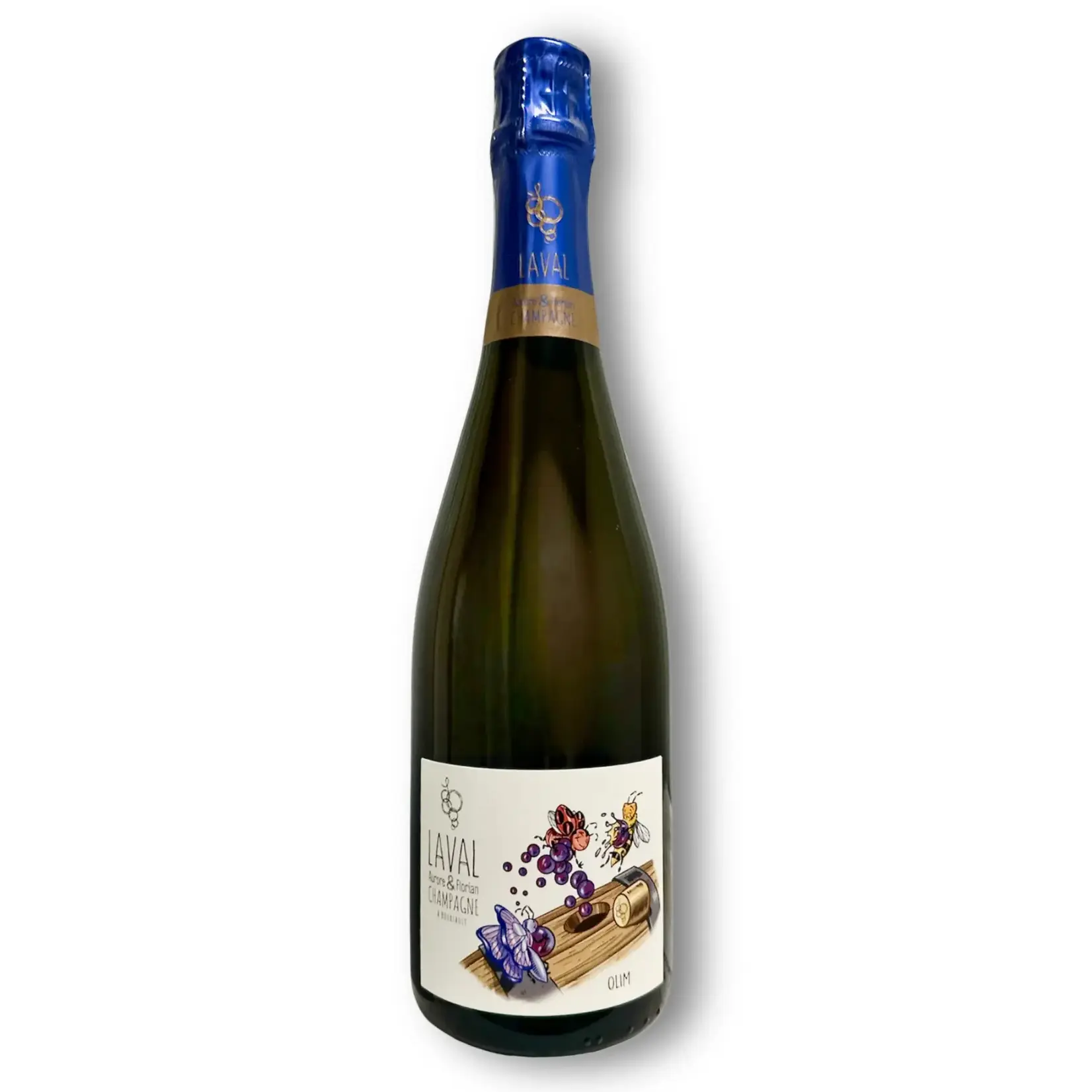 Aurore & Florian Laval, Extra Brut Rosé De Meunier Olim (2021) 750ML