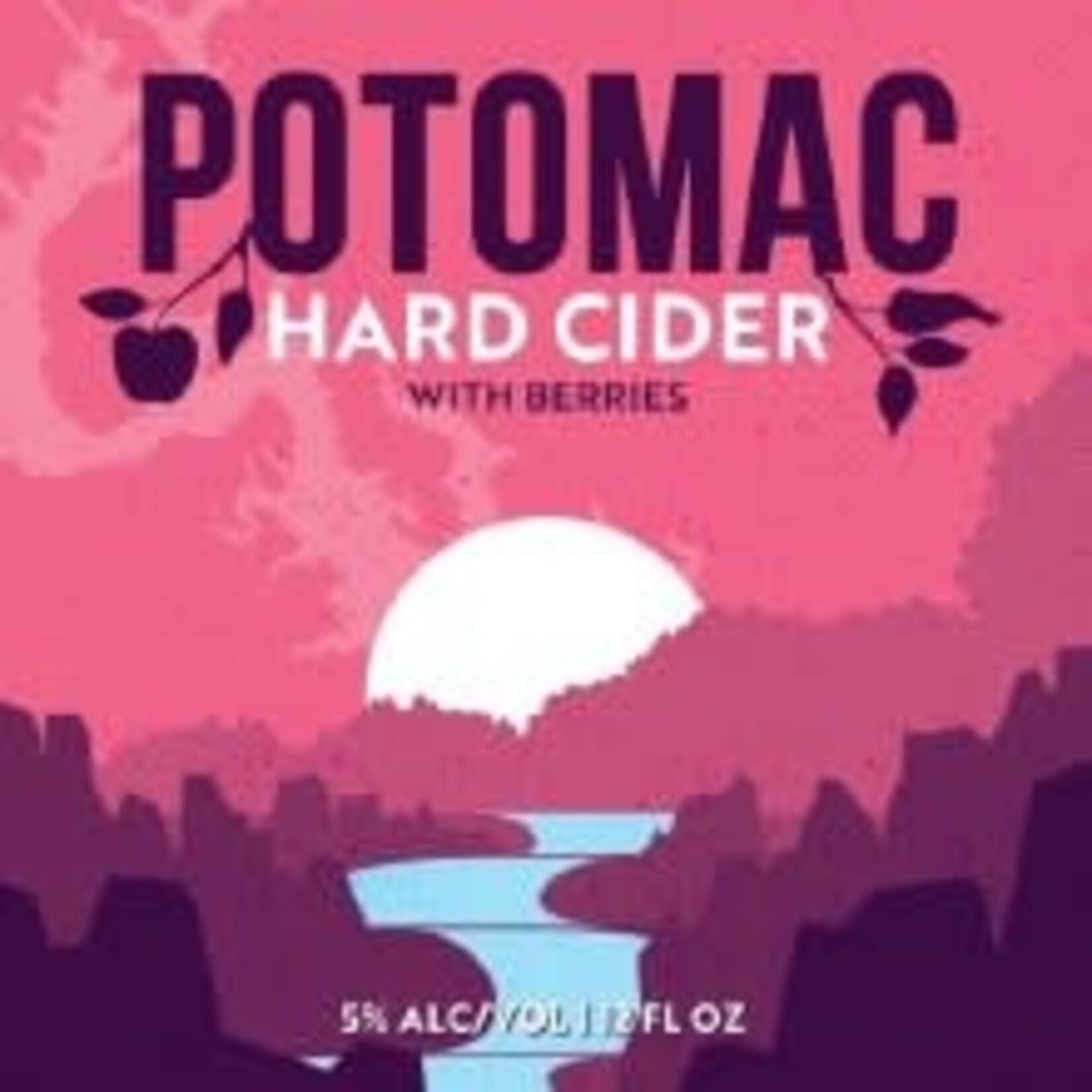 Potomac Hard Berry Cider 12oz CN