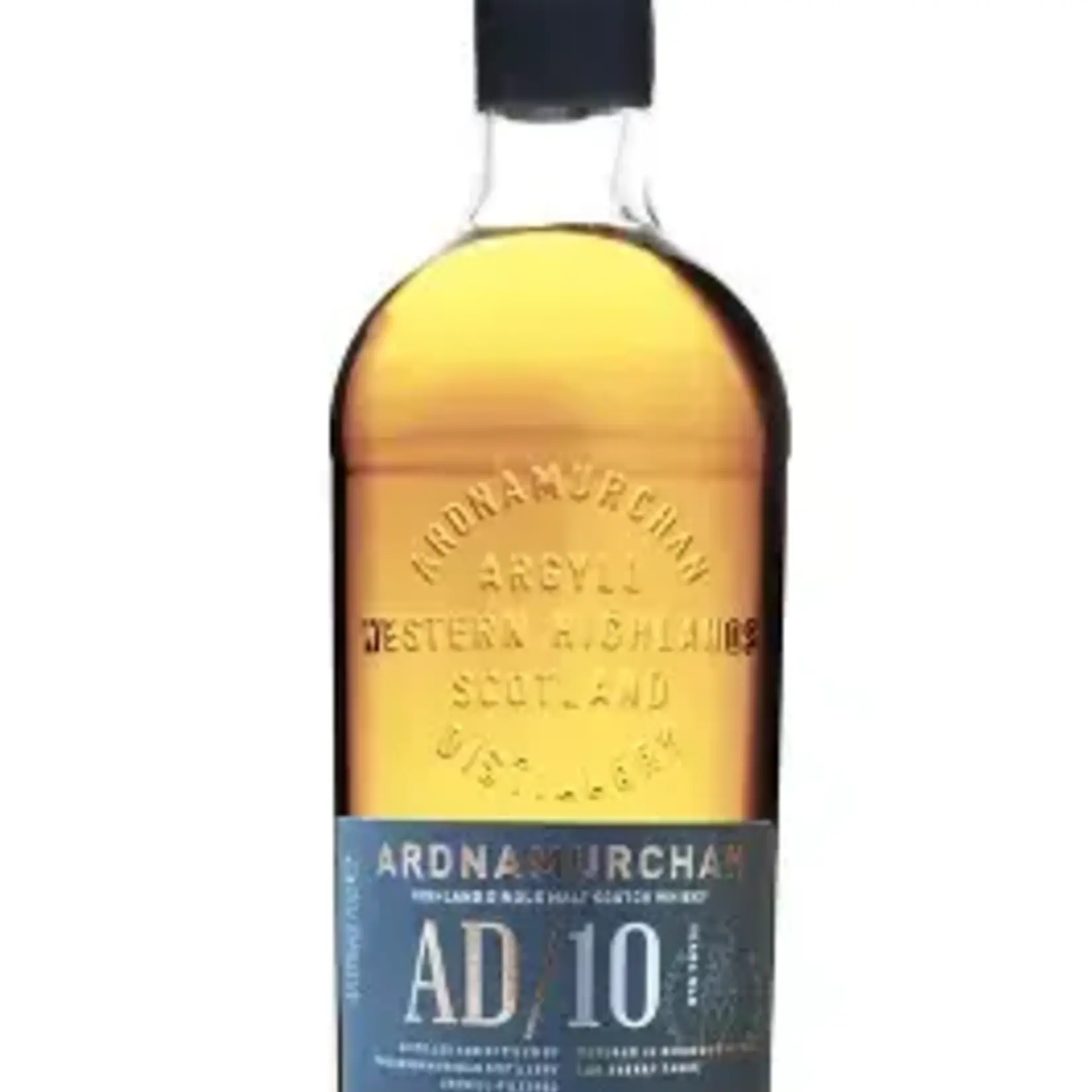 Ardnamurchan Ardnamurchan Distillery Highland 10Yr Single Malt Scotch Whisky 700mL
