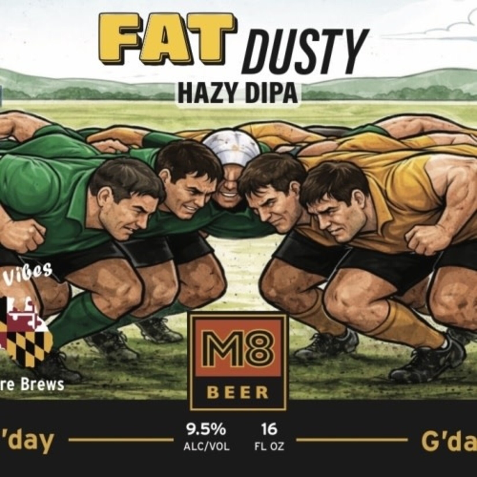 M8 Fat Dusty 4pk