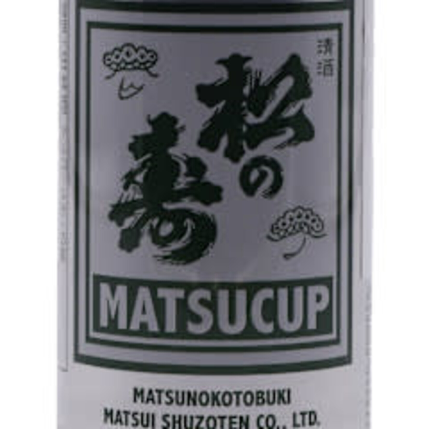 Matsuno Kotobuki Matsucup Futsushu Sake 180ml