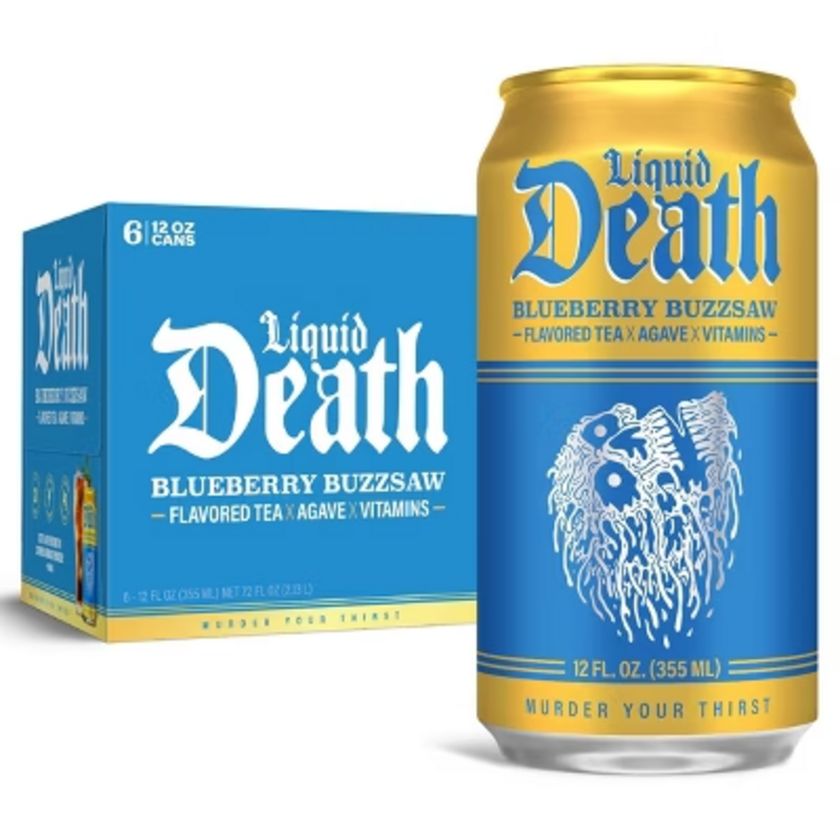 Liquid Death Blueberry Buzzsaw 12oz CN