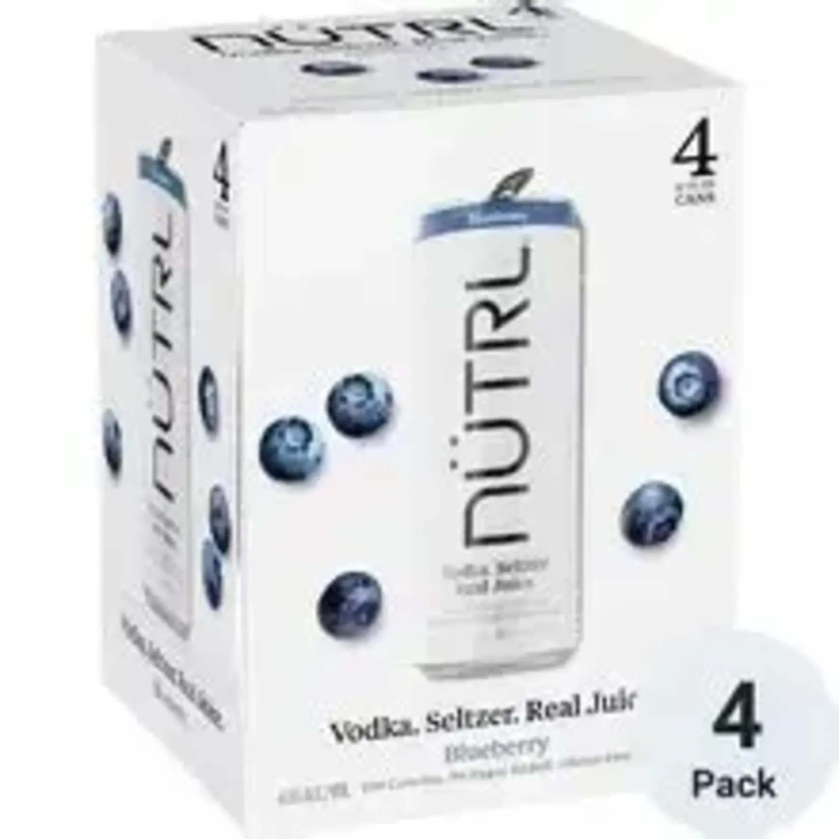 Nutrl Blueberry 4pk