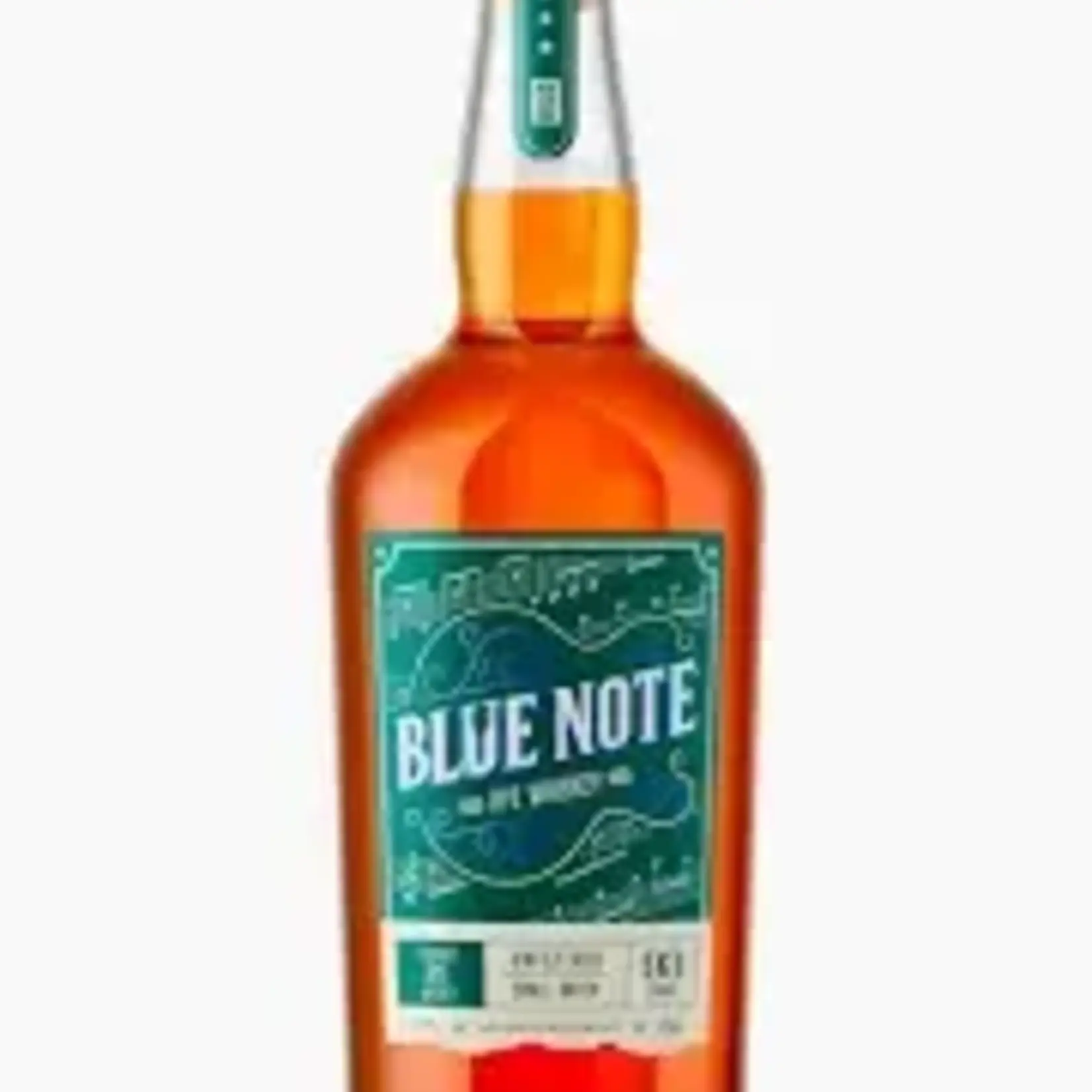 Blue Note Bourbon Small Batch Unfiltered Straight Rye Whiskey 750ml