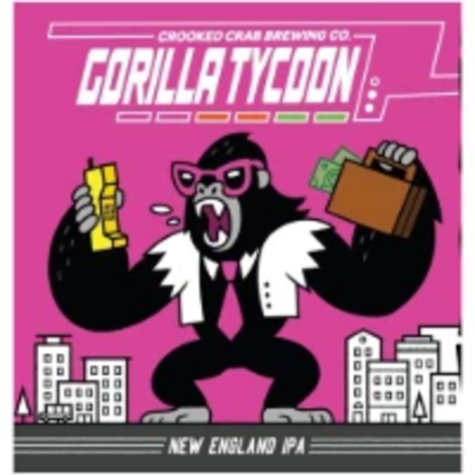 Crooked Crab Gorilla Tycoon 16oz CN