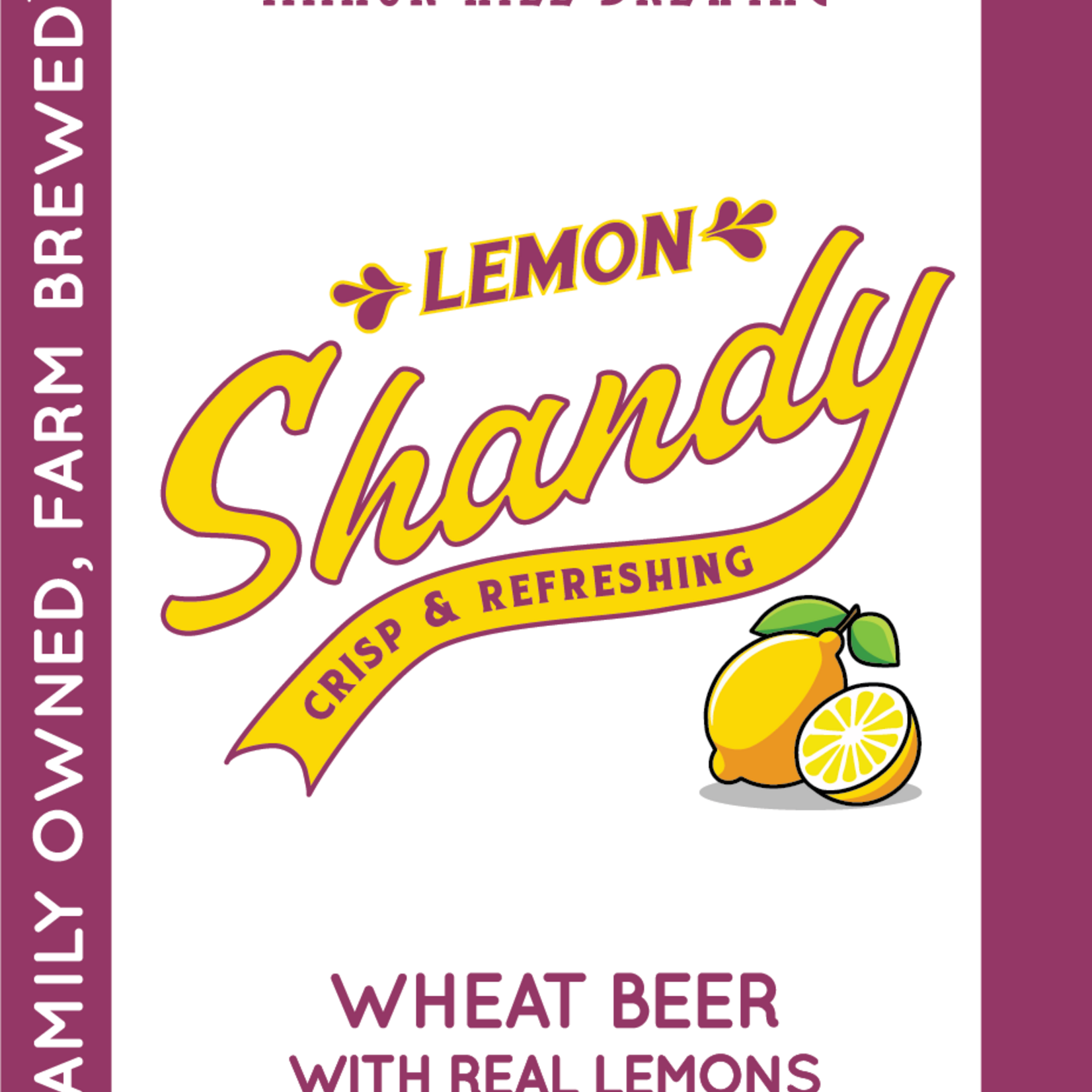 Manor Hill Lemon Shandy 6pk CN