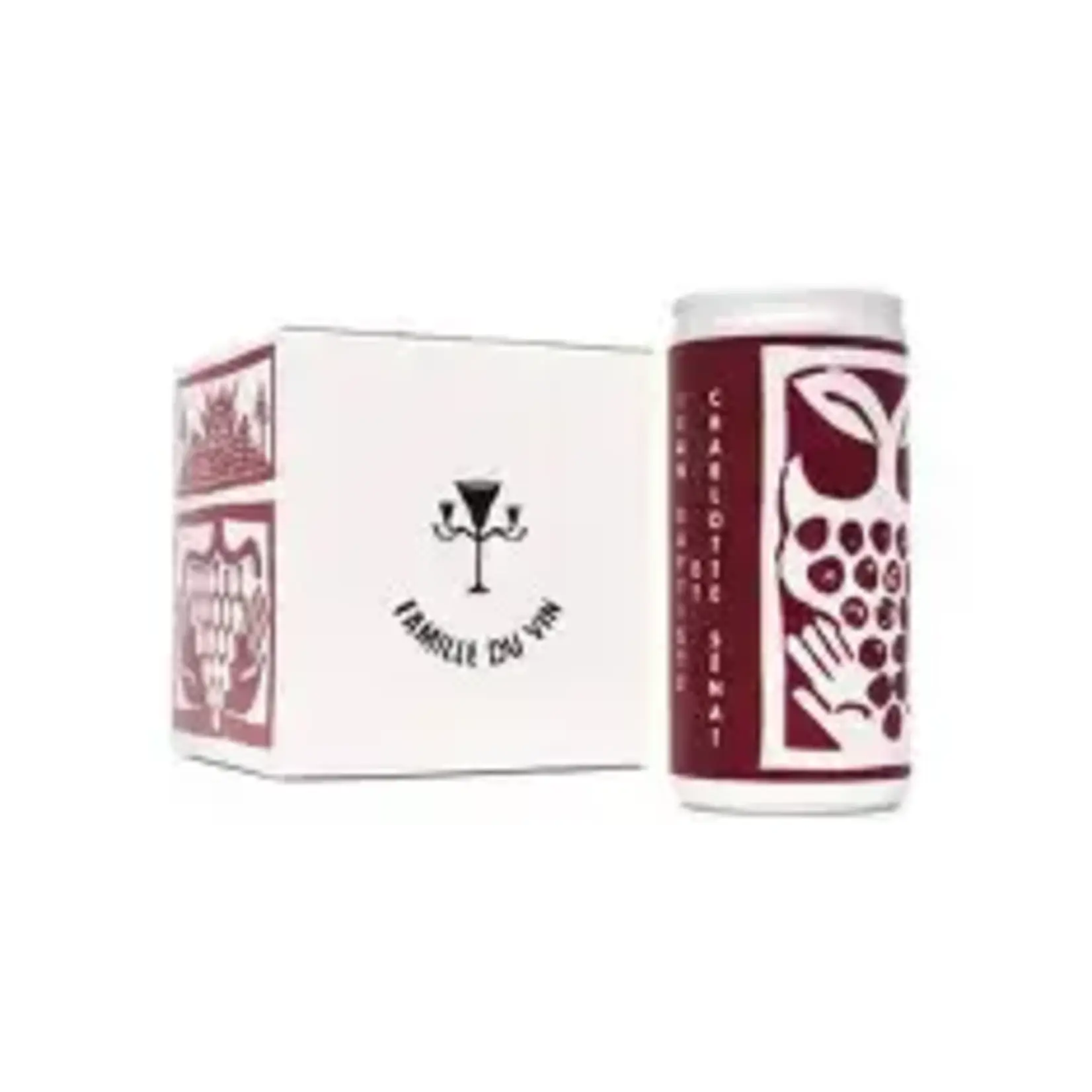 Famille du Vin, Les Têtes Chilled Red NV 200ml CAN