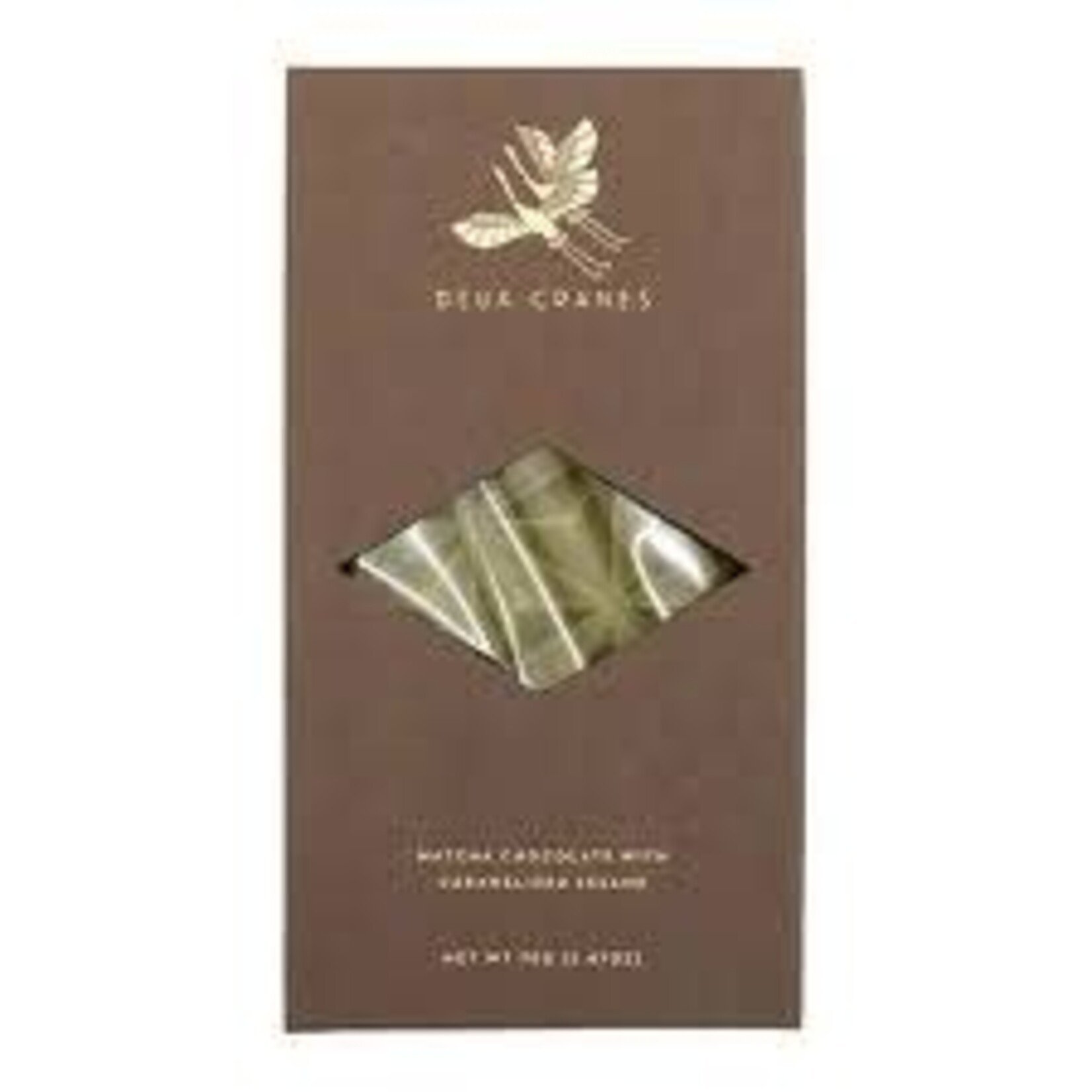 Deux Cranes Chocolate - Matcha and Caramelized Sesame Seed