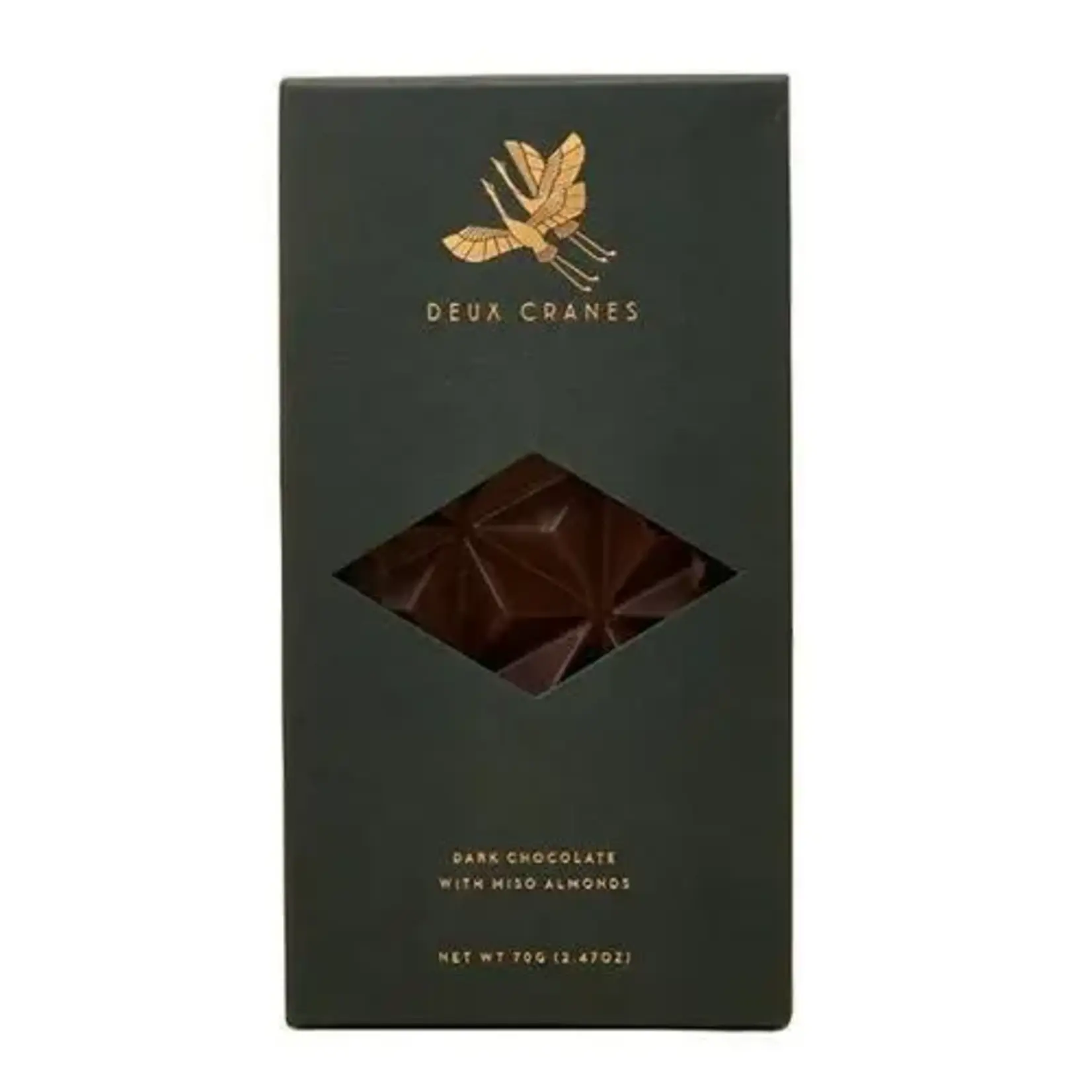Deux Cranes Chocolate - Milk Chocolate with Hojicha Caramel