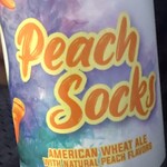 Burnish Peach Socks 6pk