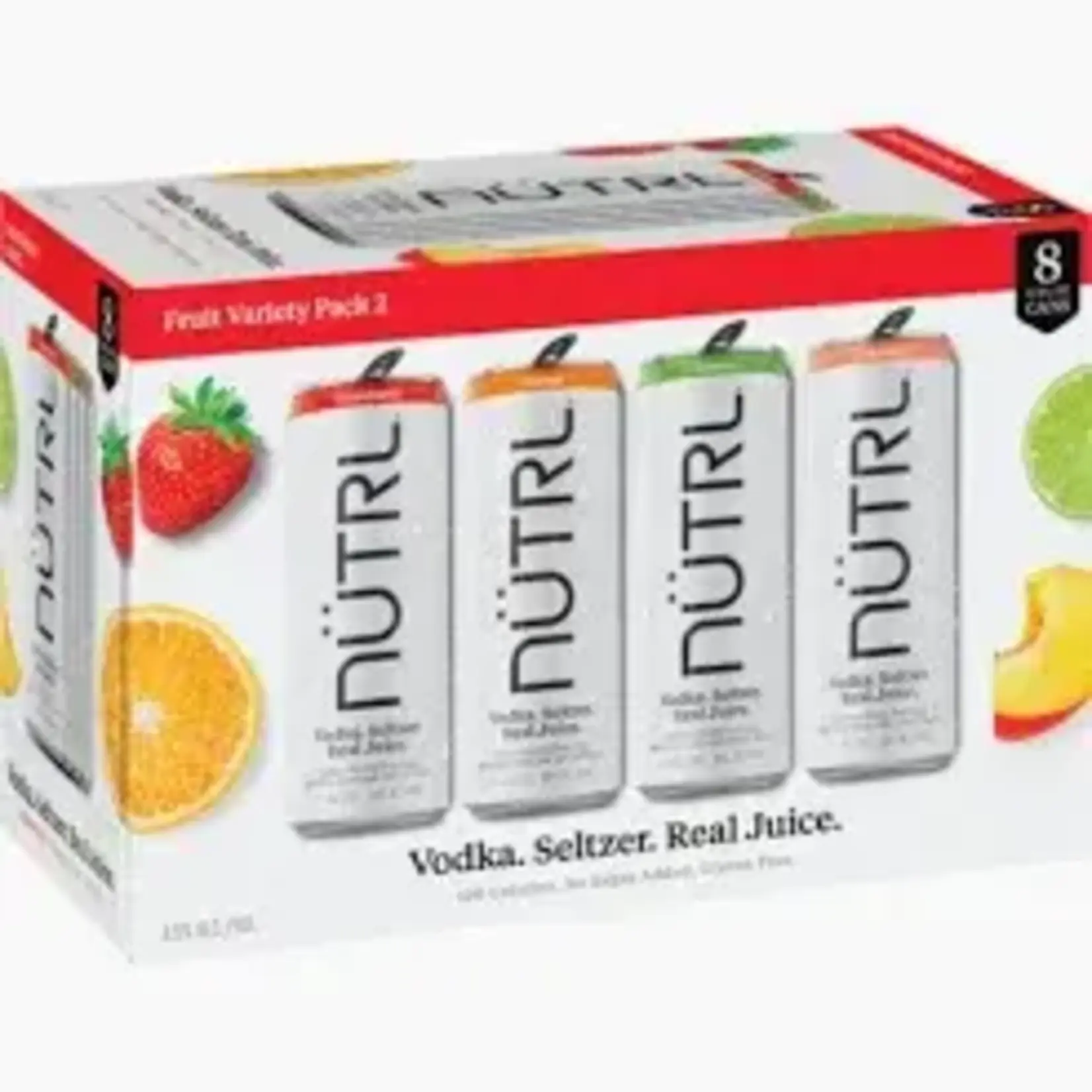 Nutrl Seltzer Variety #2 8pk