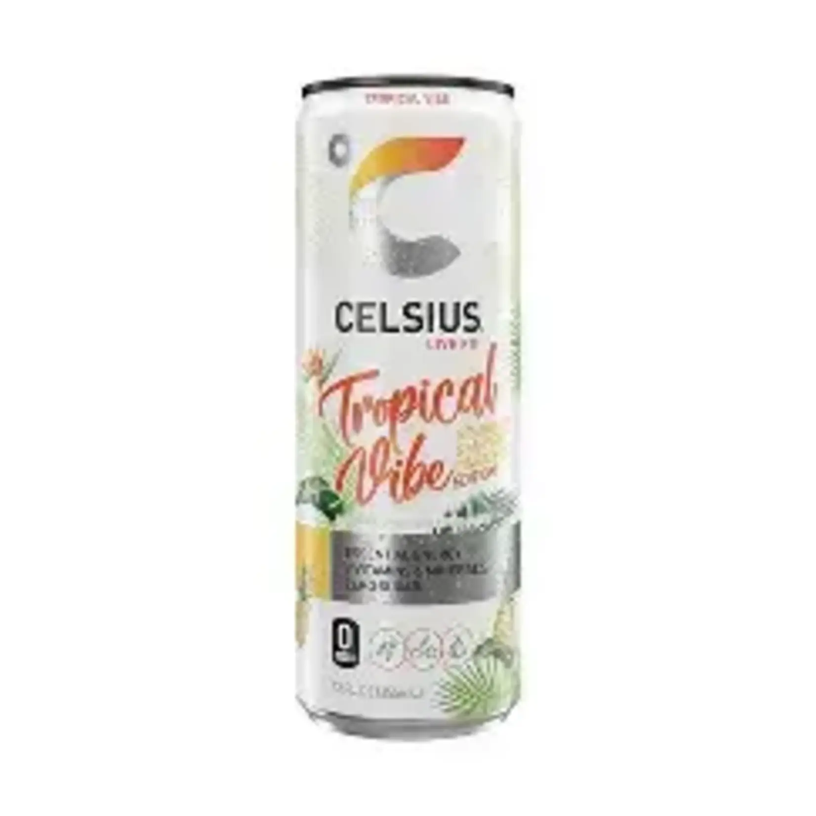 Celsius Tropical Vibe Sparkling Starfruit Pineapple 12oz CN
