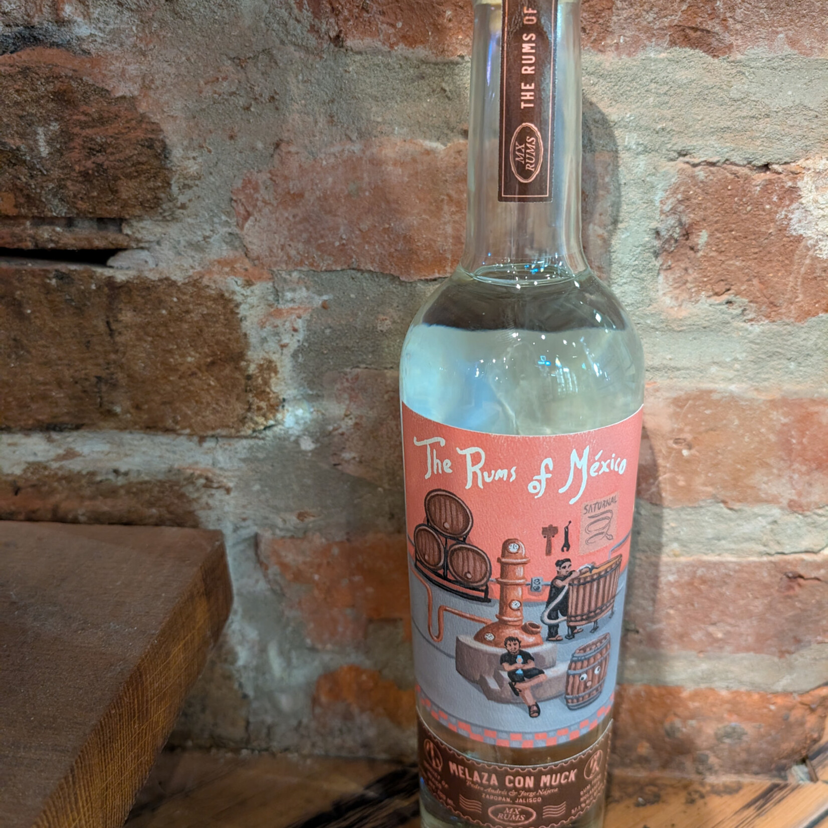 MX Rums Melaza Con Muck Pedro Molasses Rum 114.2 Proof (700ml)