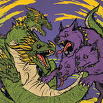 Tripping Animals Hounds Vs Hydra 4pk CN