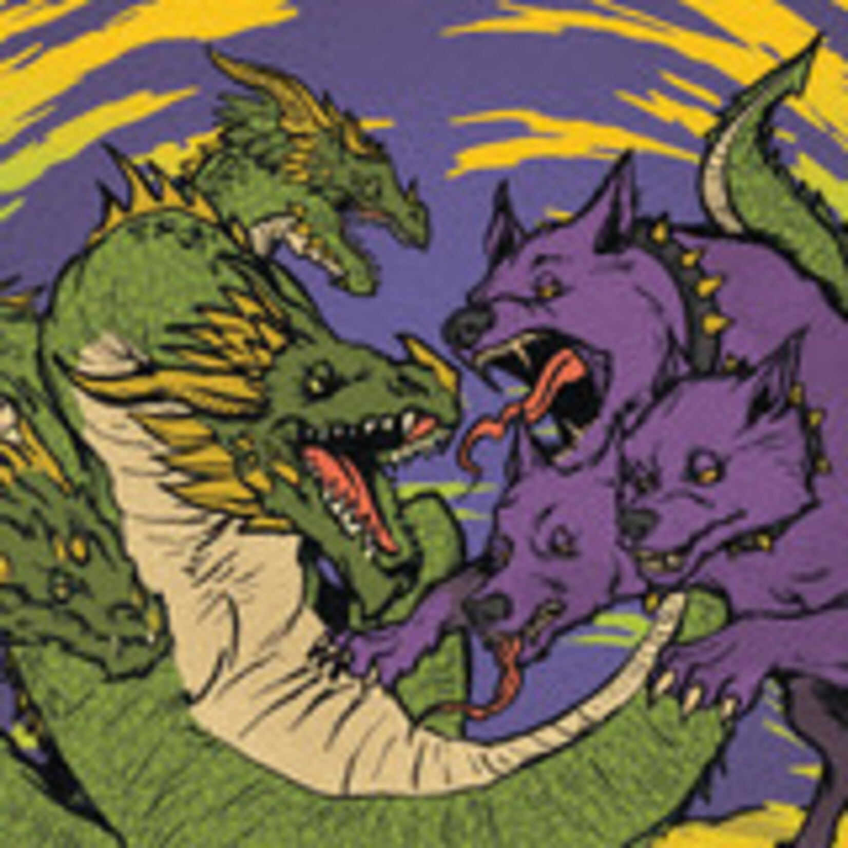 Tripping Animals Hounds Vs Hydra 4pk CN