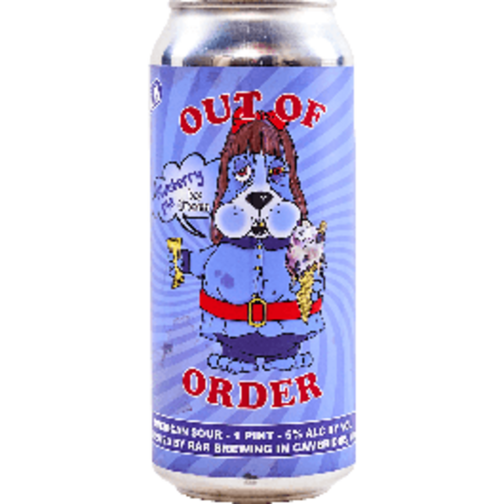 RAR Out of Order Blueberry Pie Ice Cream 4pk CN