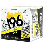 Suntory -196 Lemon Vodka Seltzer 4pk