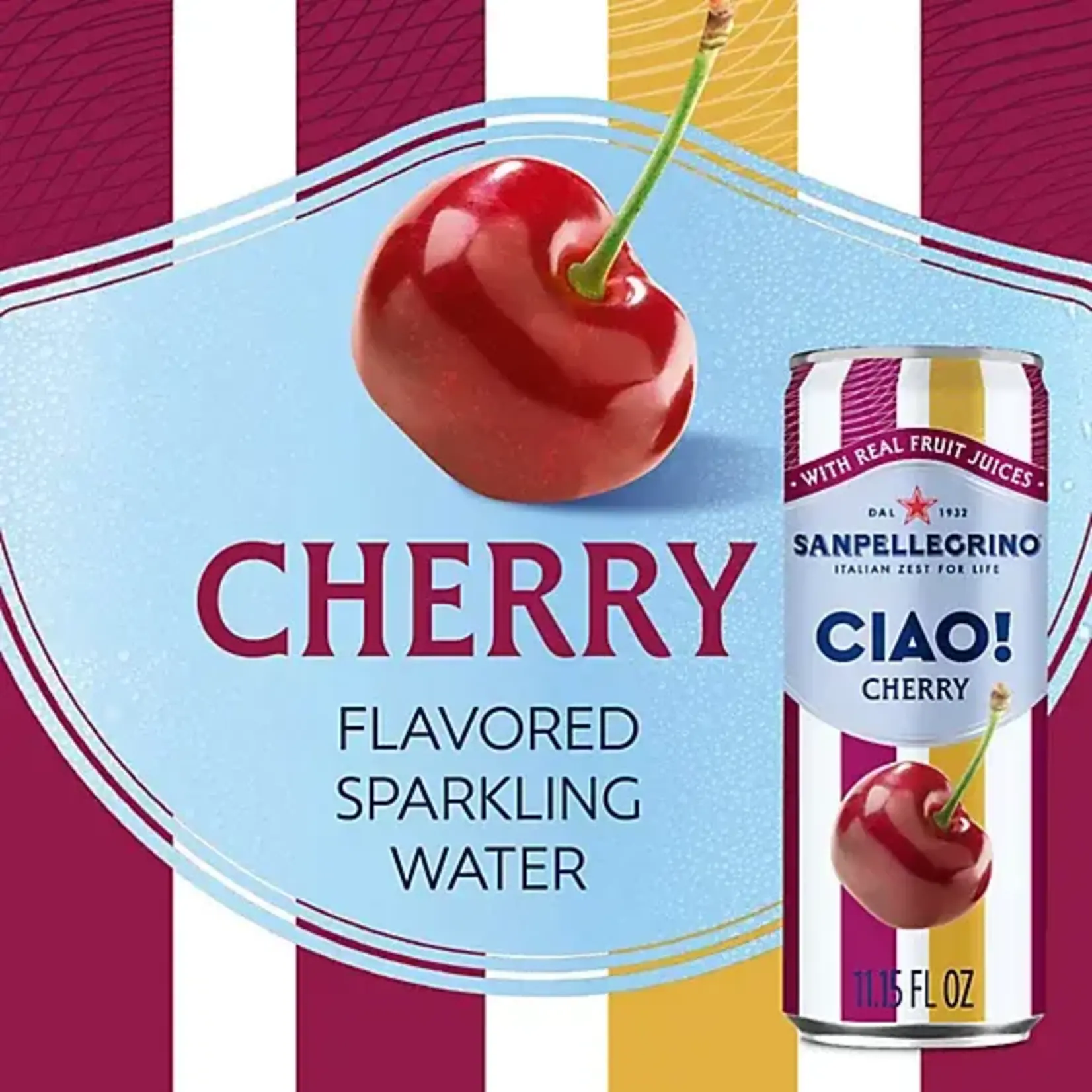 San Pellegrino Ciao Cherry 11.15oz