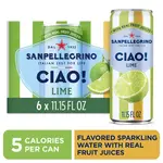 San Pellegrino Ciao Lime 11.15oz