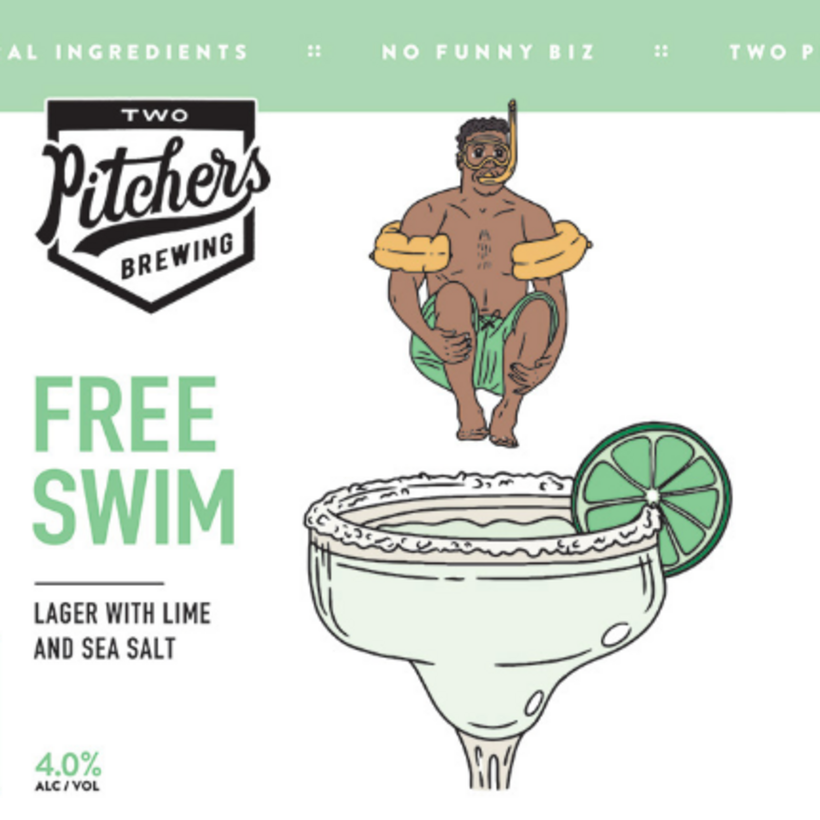 Two Pitchers Free Swim 6pk CN