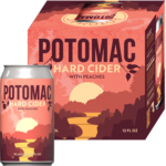 Potomac Hard Cider Peach 4pk CN