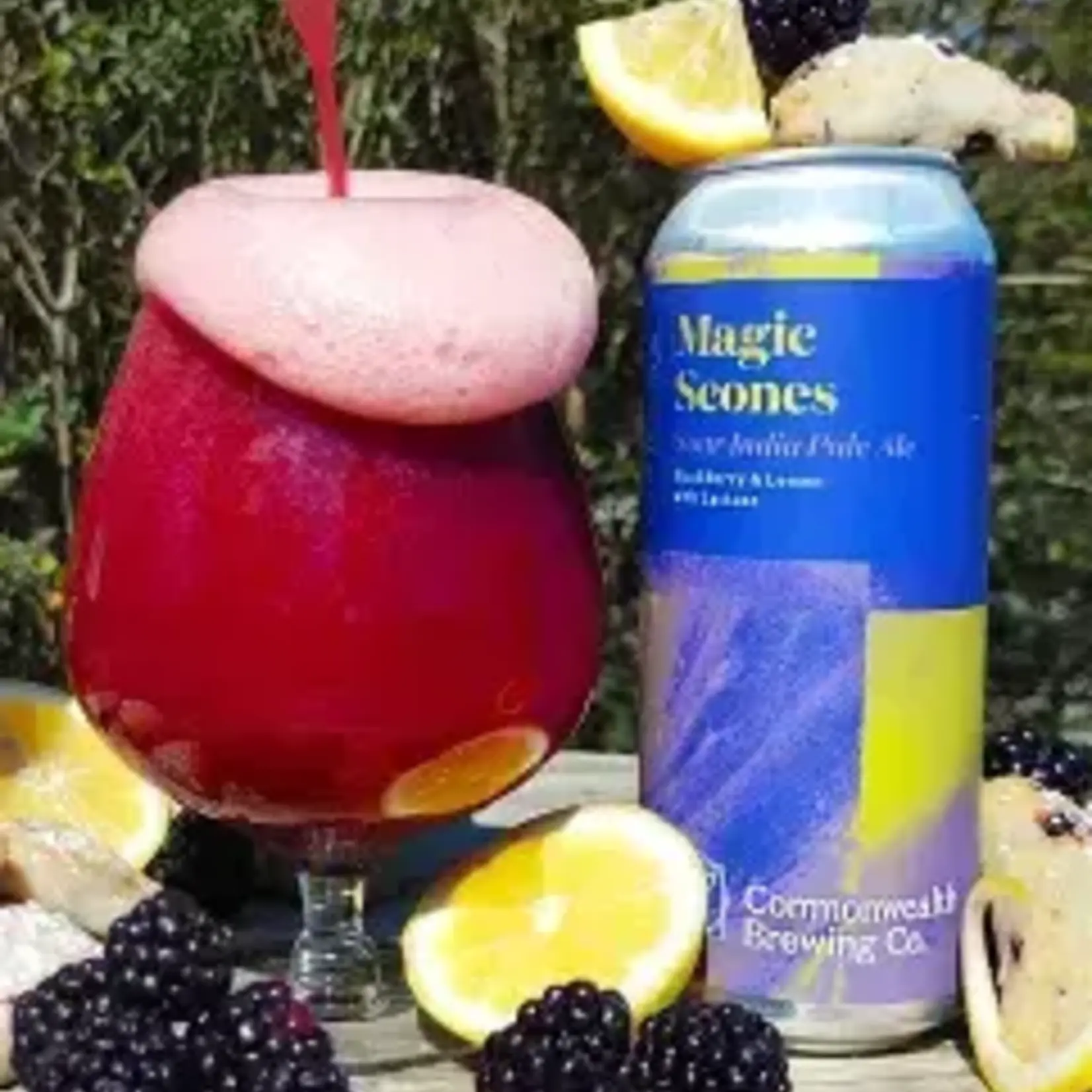 Commonwealth Magic Blackberry & Lemon Scones 4pk