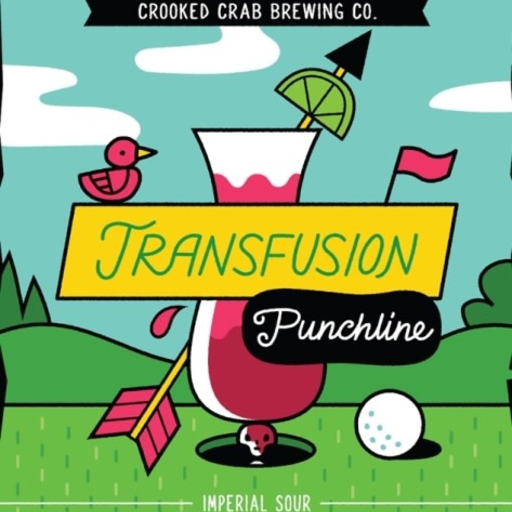 Crooked Crab Transfusion Punchline 4pk CN