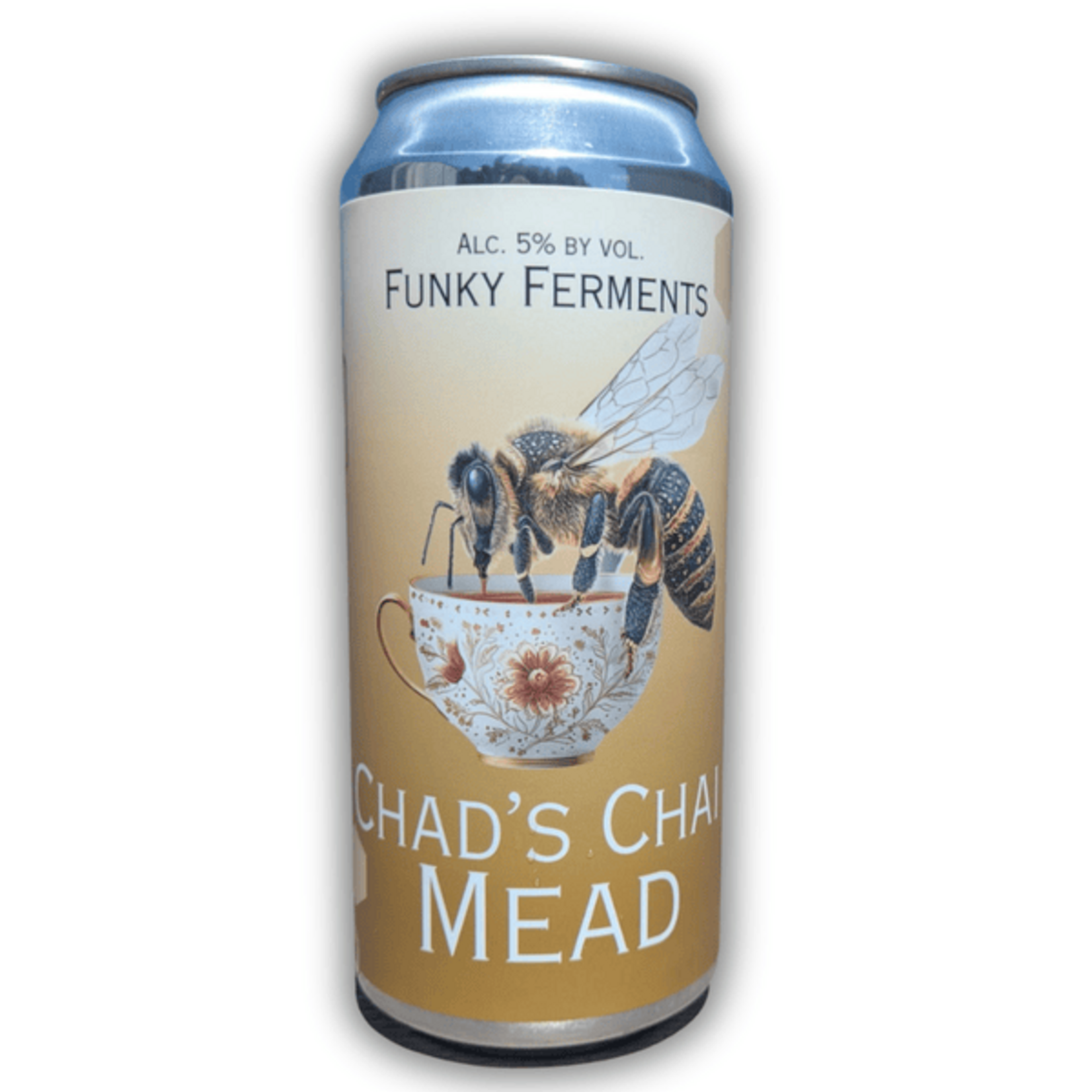Funky Ferments Chad's Chai Mead 16oz CN